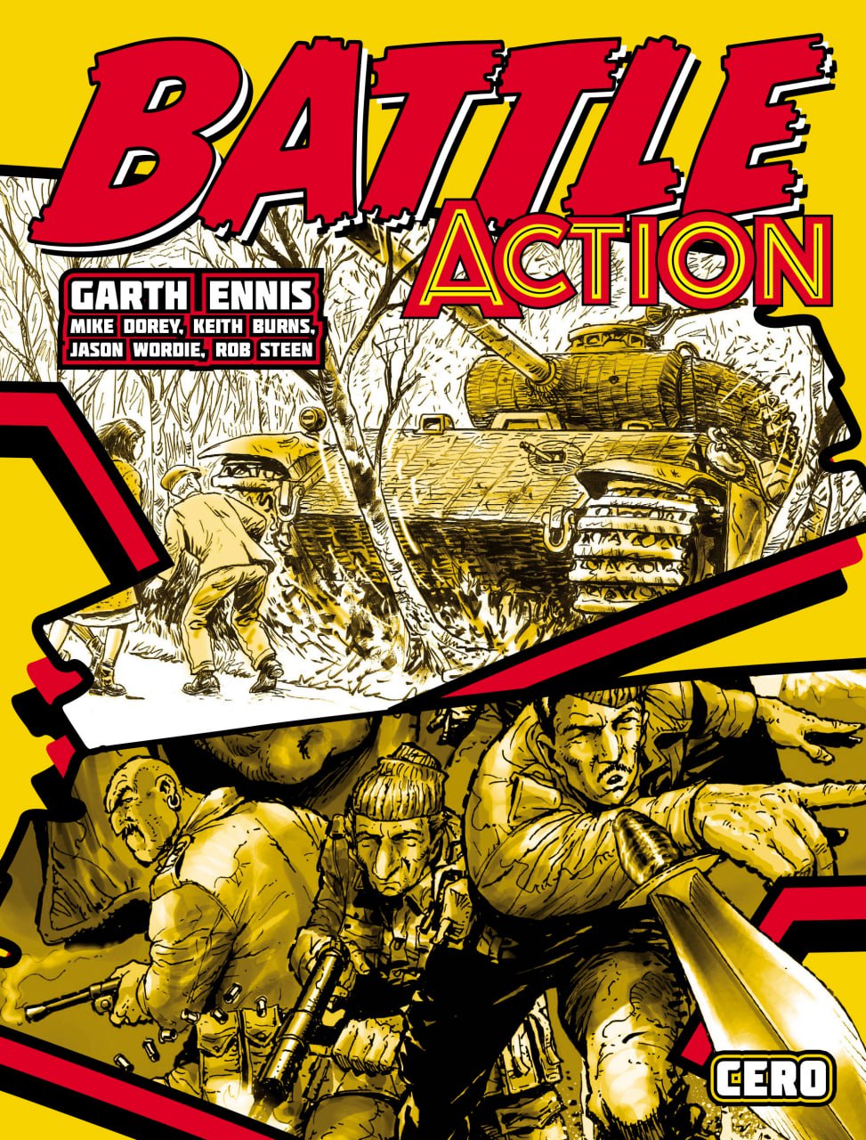 Portada ampliada de BATTLE ACTION