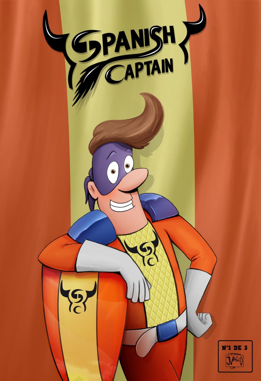 Portada ampliada de Spanish Captain