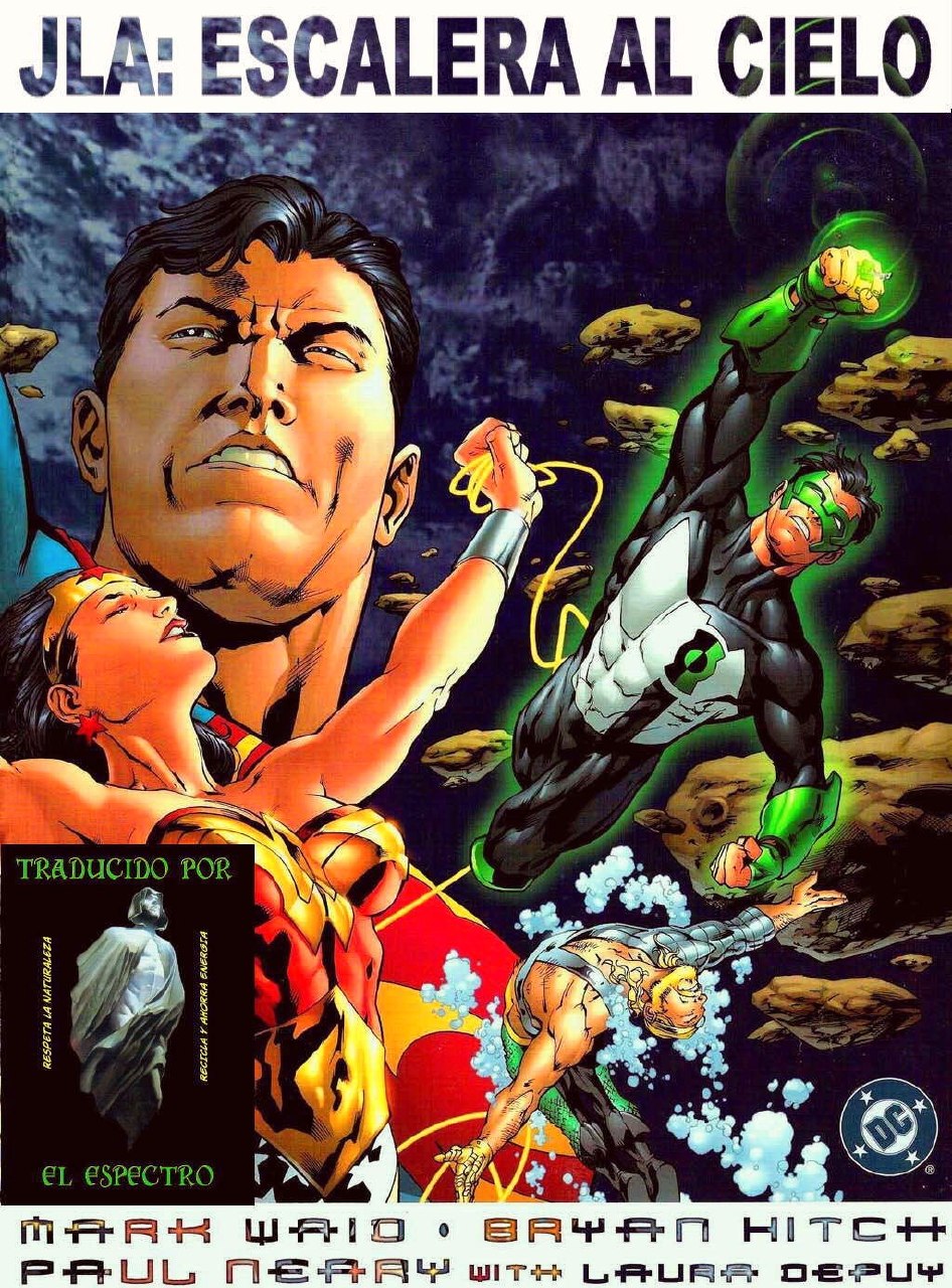 Portada ampliada de JLA: ESCALERA AL CIELO