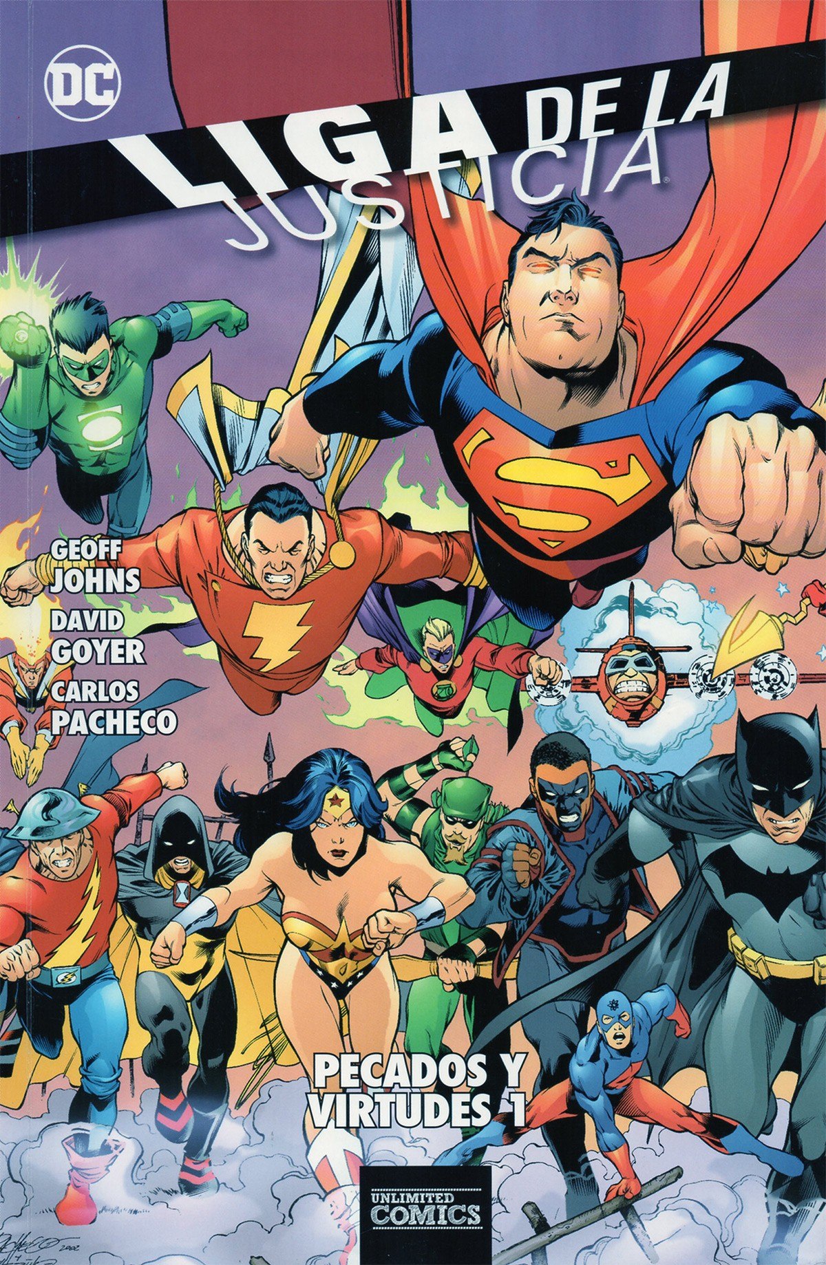 Portada ampliada de LIGA DE LA JUSTICIA