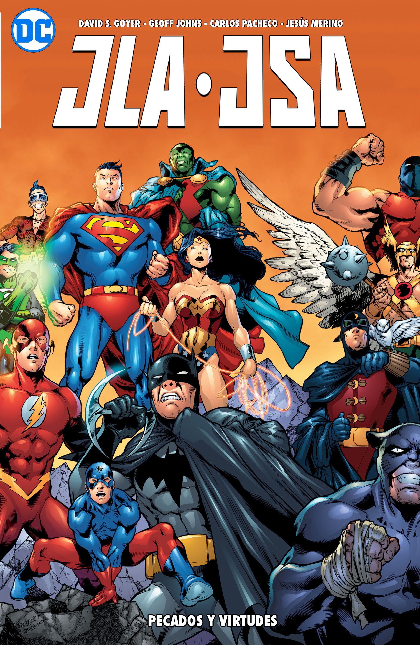 Portada ampliada de JLA·JSA