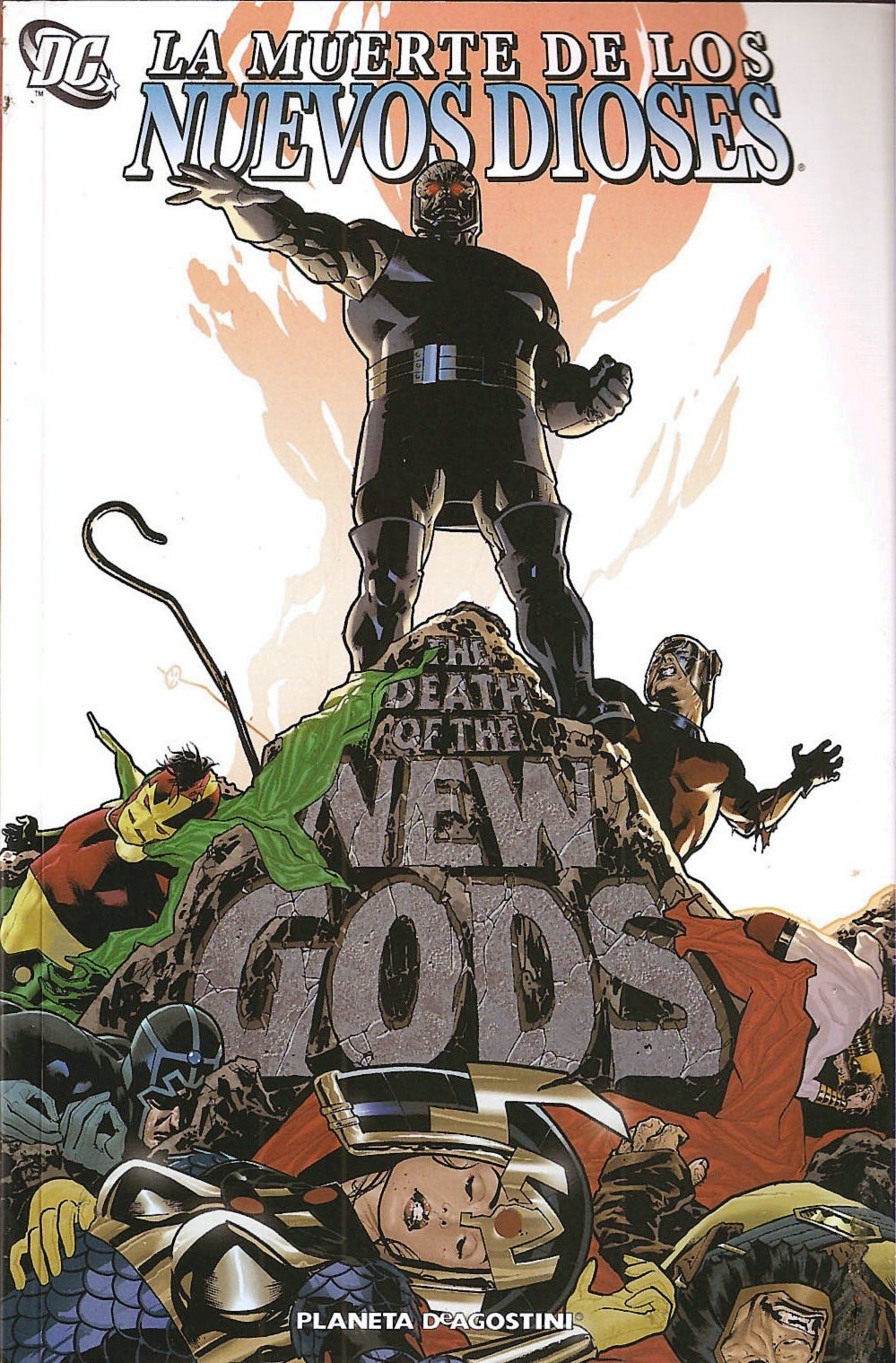 Portada ampliada de LA MUERTE DE LOS NUEVOS DIOS
