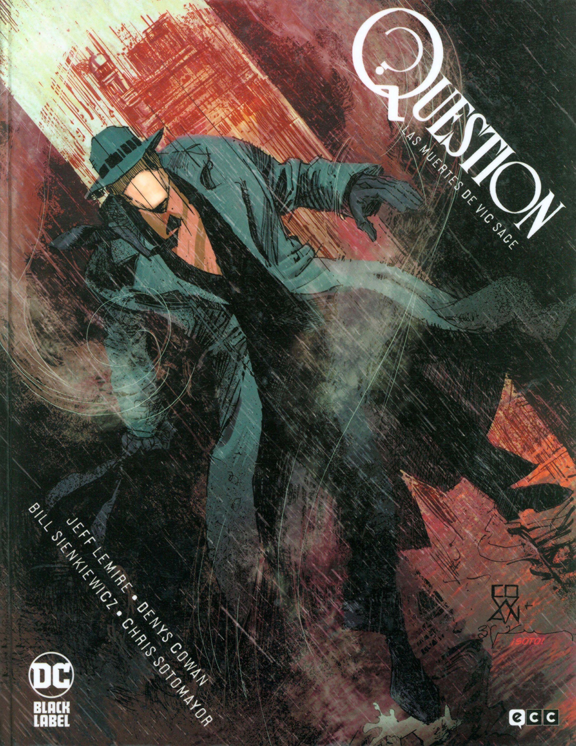 Portada ampliada de QUESTION