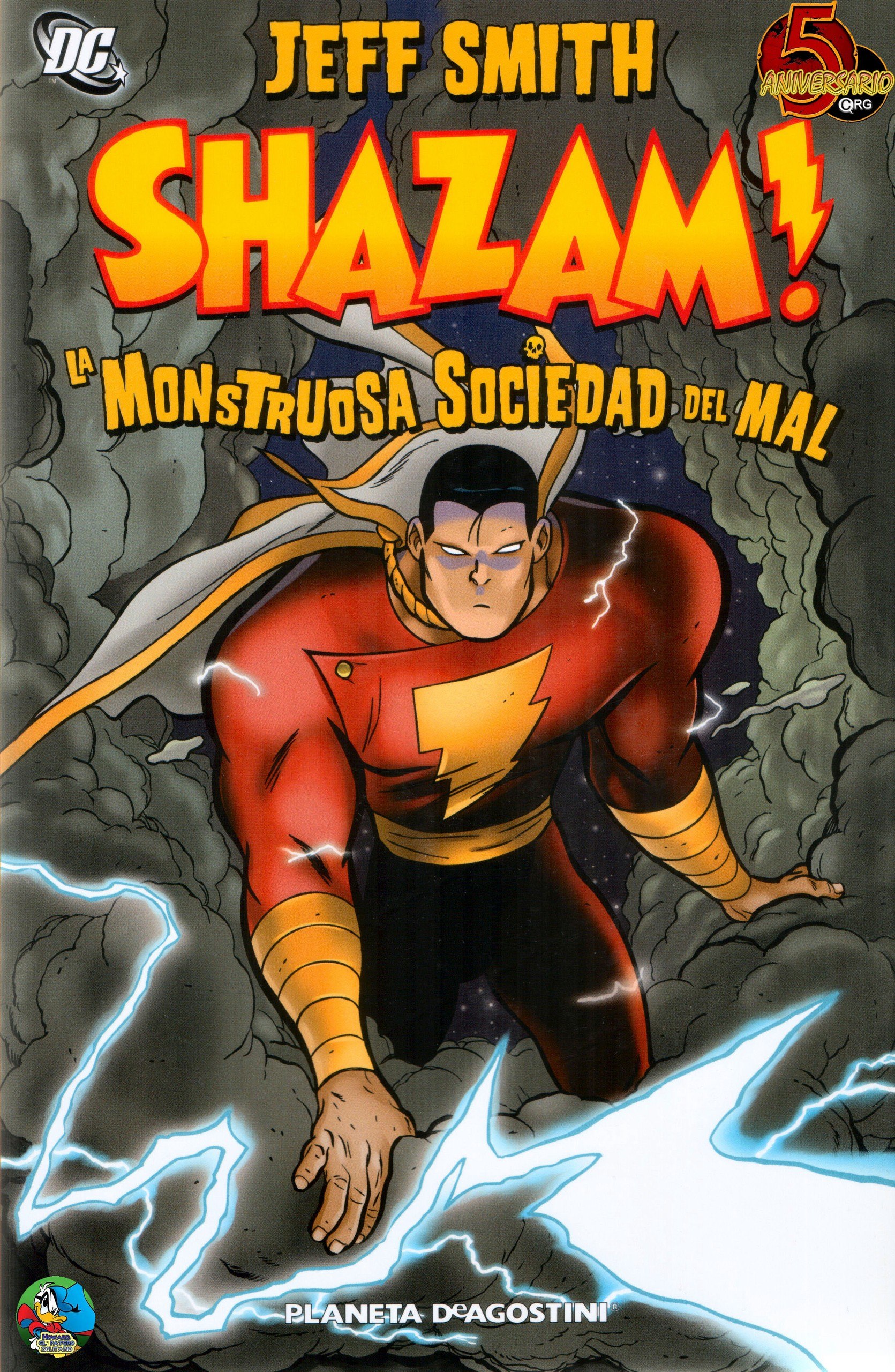 Portada ampliada de SHAZAM! L' MONSTRUOSA SOCIEDAD DEL MAL