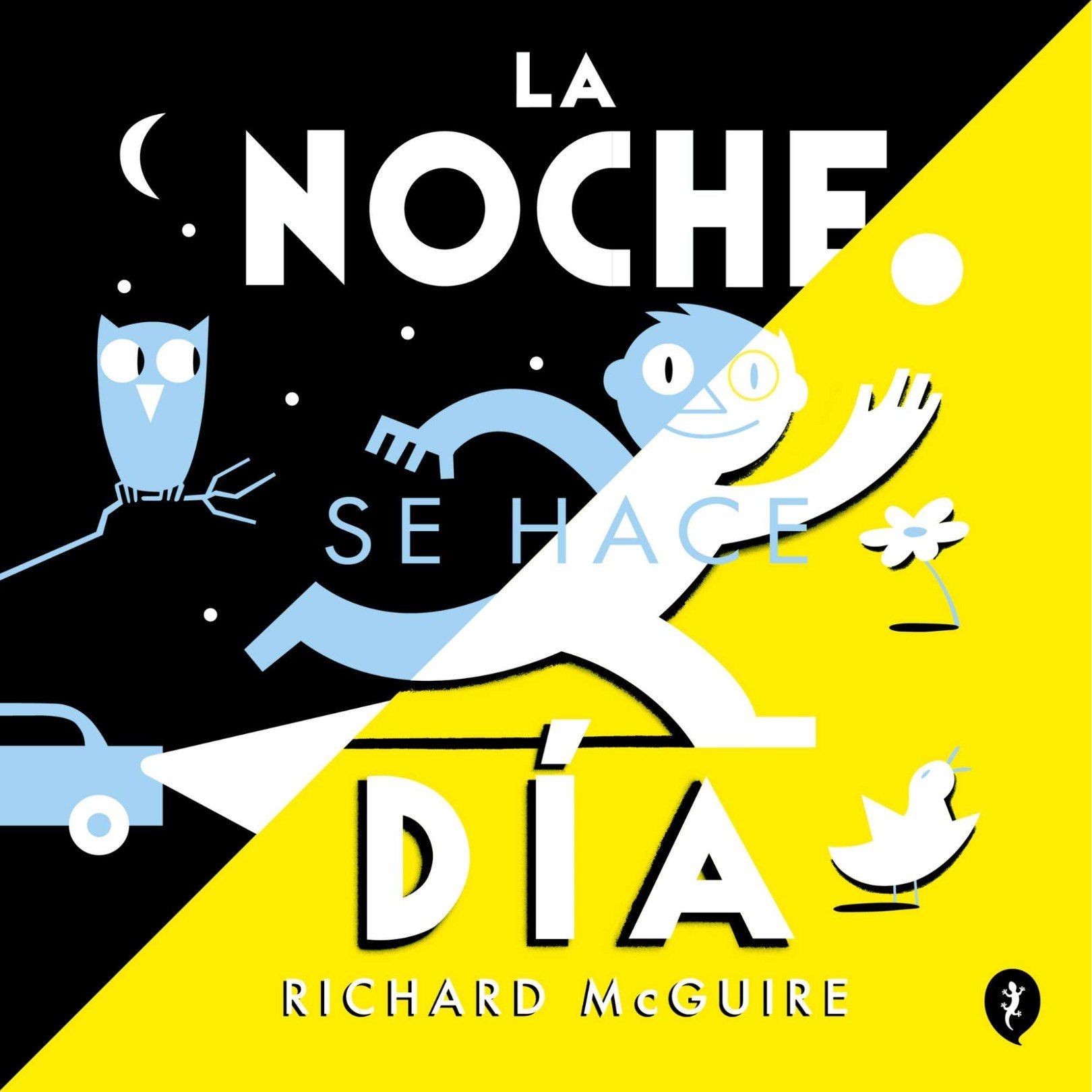 Portada ampliada de LA NOCHE SE HACE DÍA