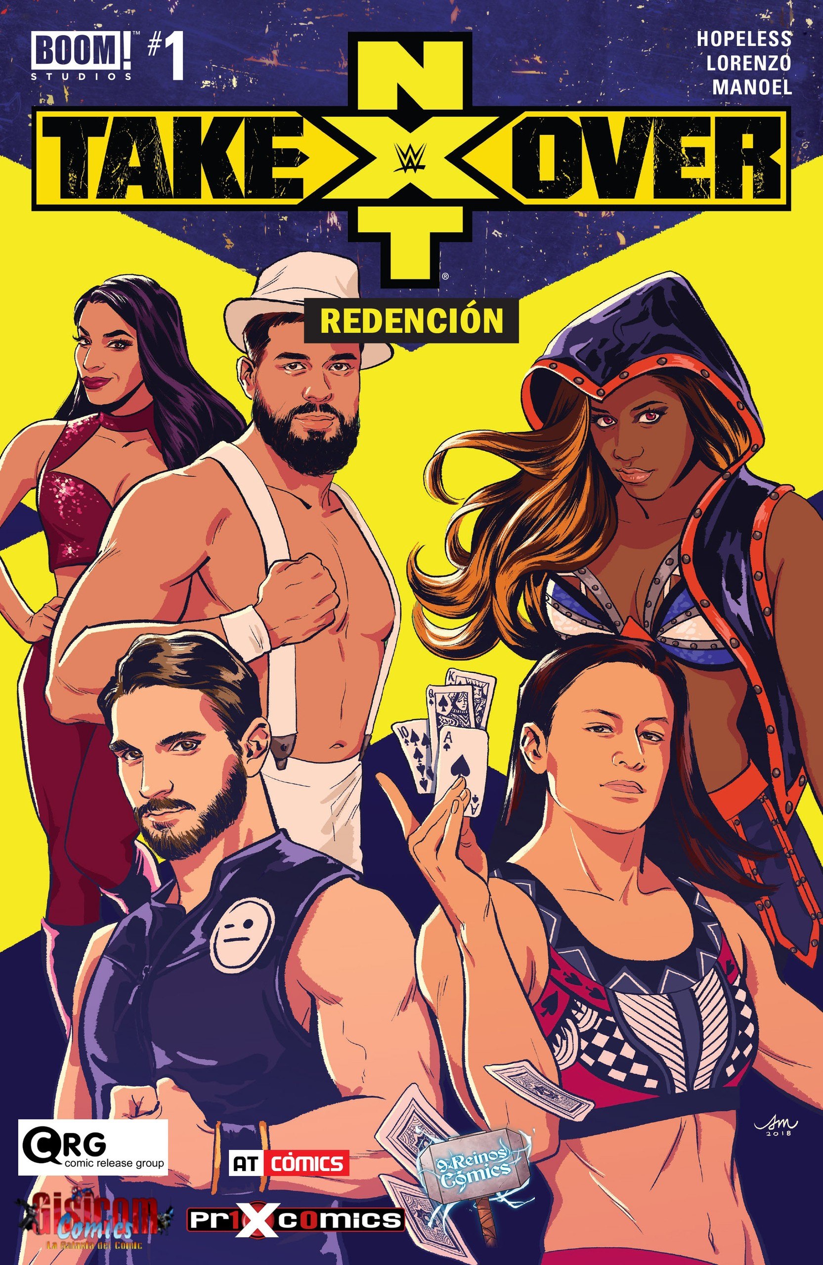 Portada ampliada de NXT TAKEOVER REDENCIÓN