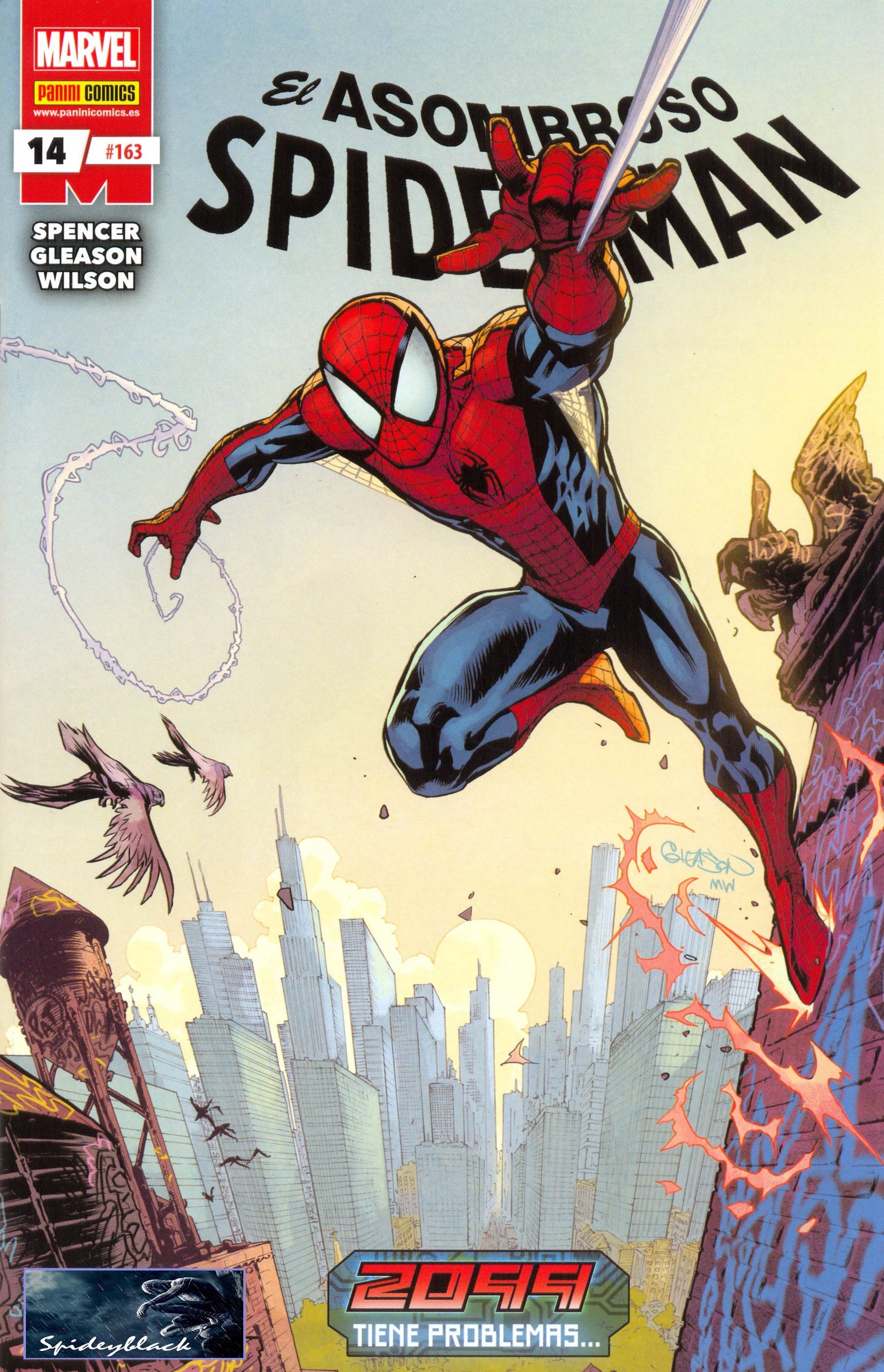 Portada ampliada de El Asombroso Spider-Man