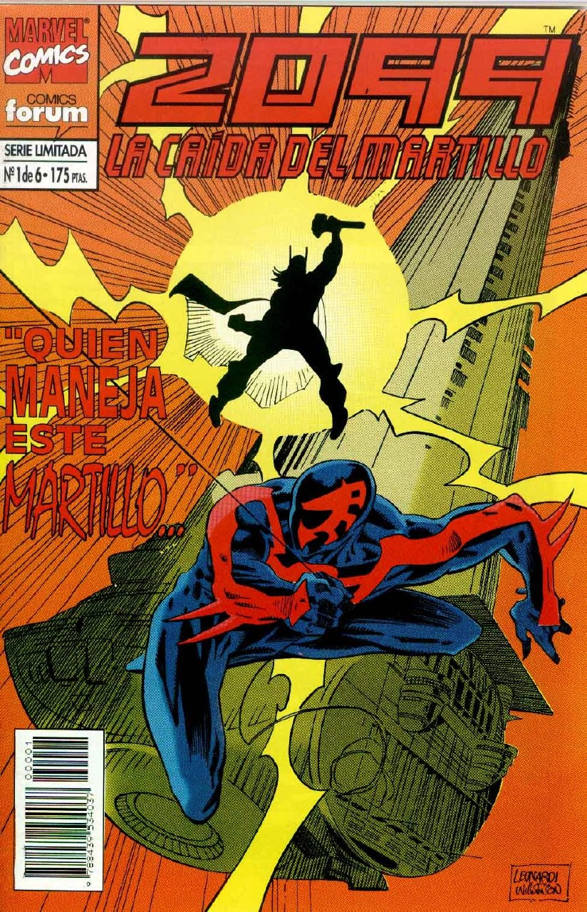 Portada ampliada de 2099 LA CAÍDA DEL MARTILLO
