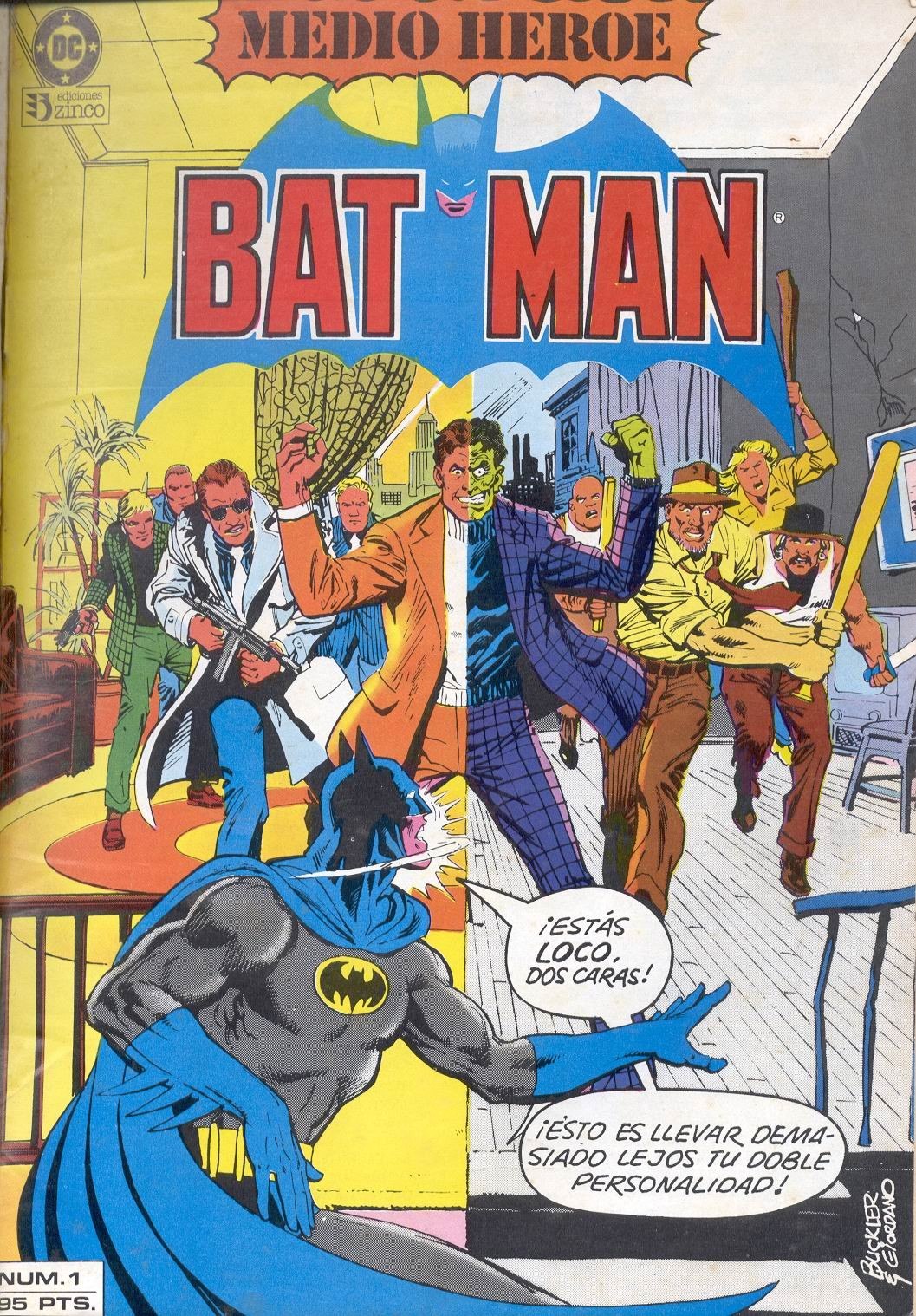 Portada ampliada de BAT MAN