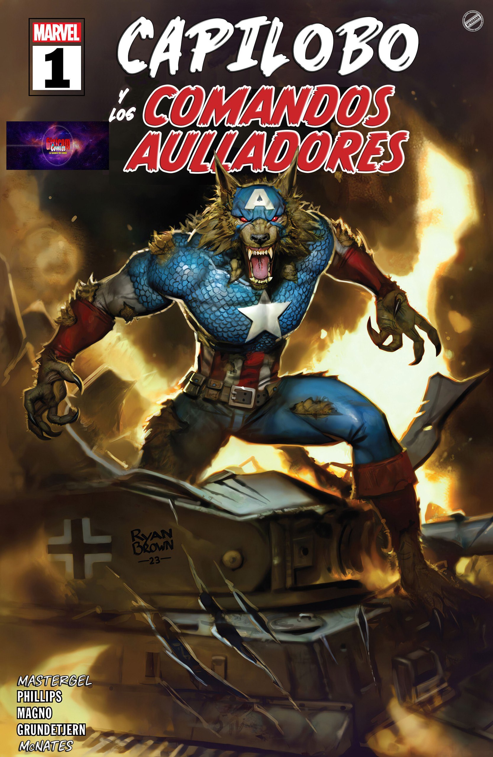 Portada ampliada de CAPILobo y los COMANDOS AULLADORES