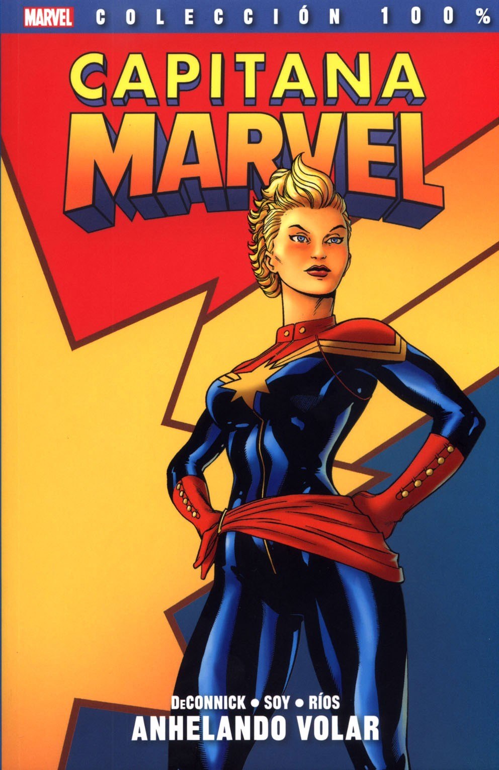 Portada ampliada de CAPITANA MARVEL