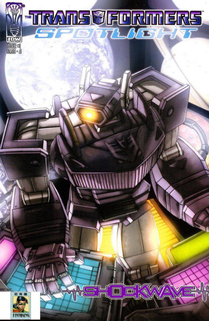 Portada ampliada de TRANSFORMERS SPOTLIGHT