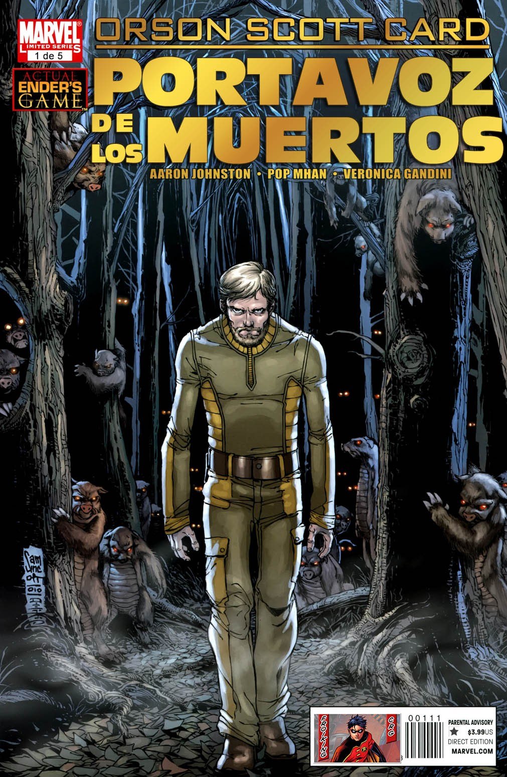 Portada ampliada de PORTAVOZ DE LOS MUERTOS