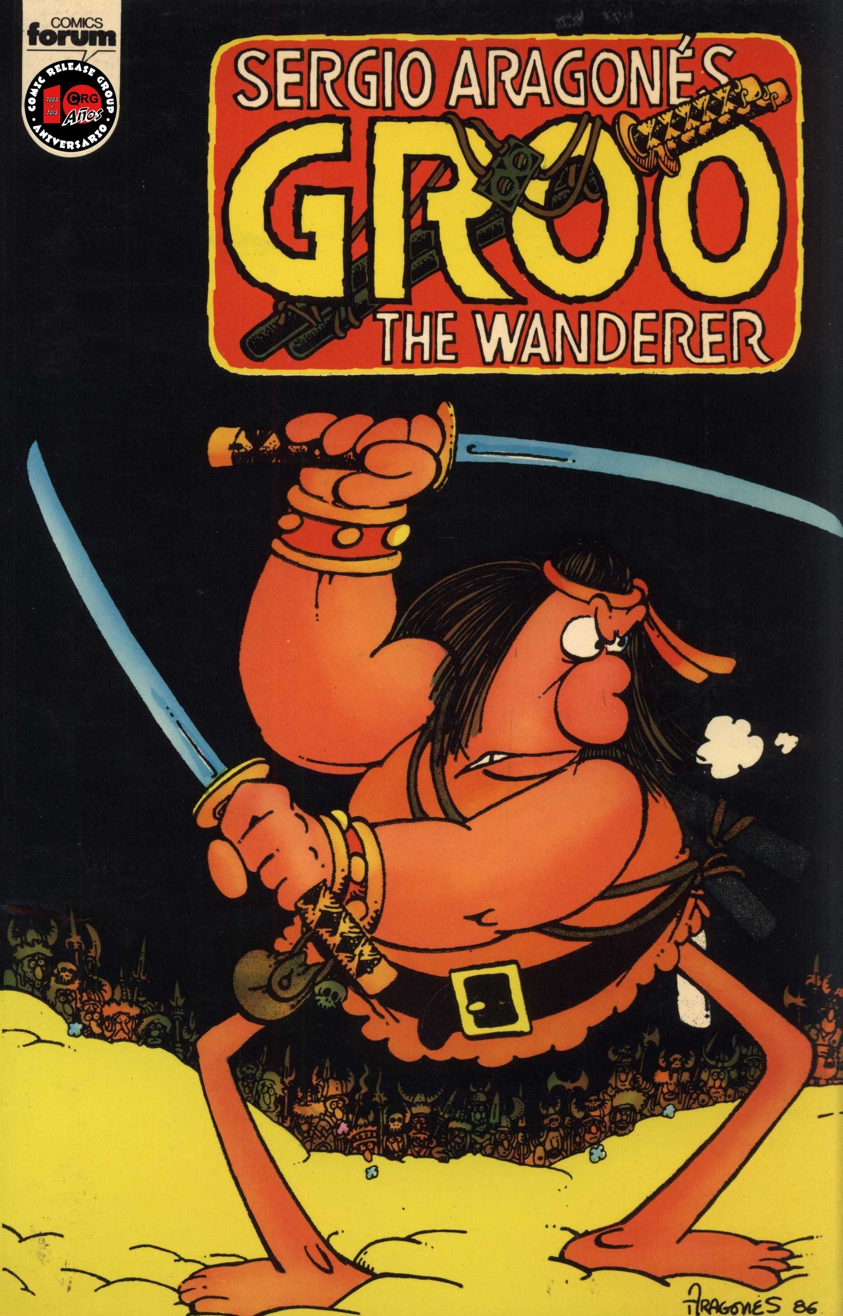 Portada ampliada de GROO THE WANDERER