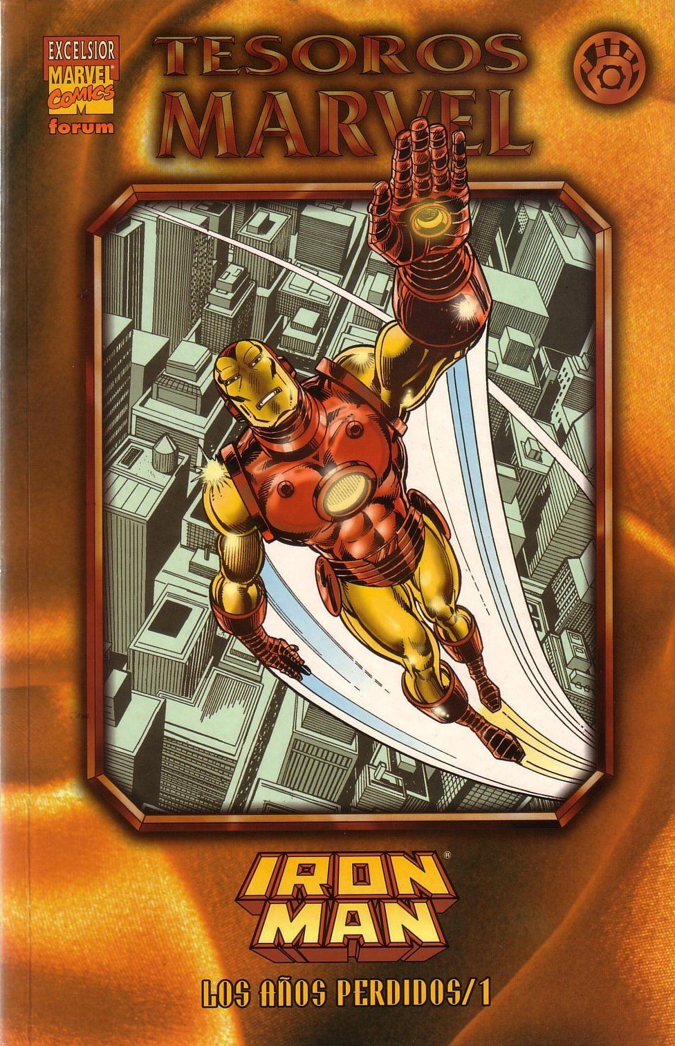Portada ampliada de TESOROS MARVEL