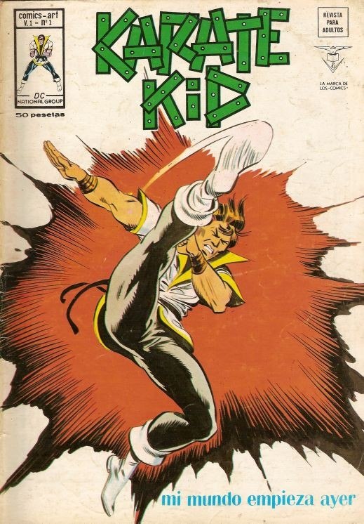 Portada ampliada de KARATE KID