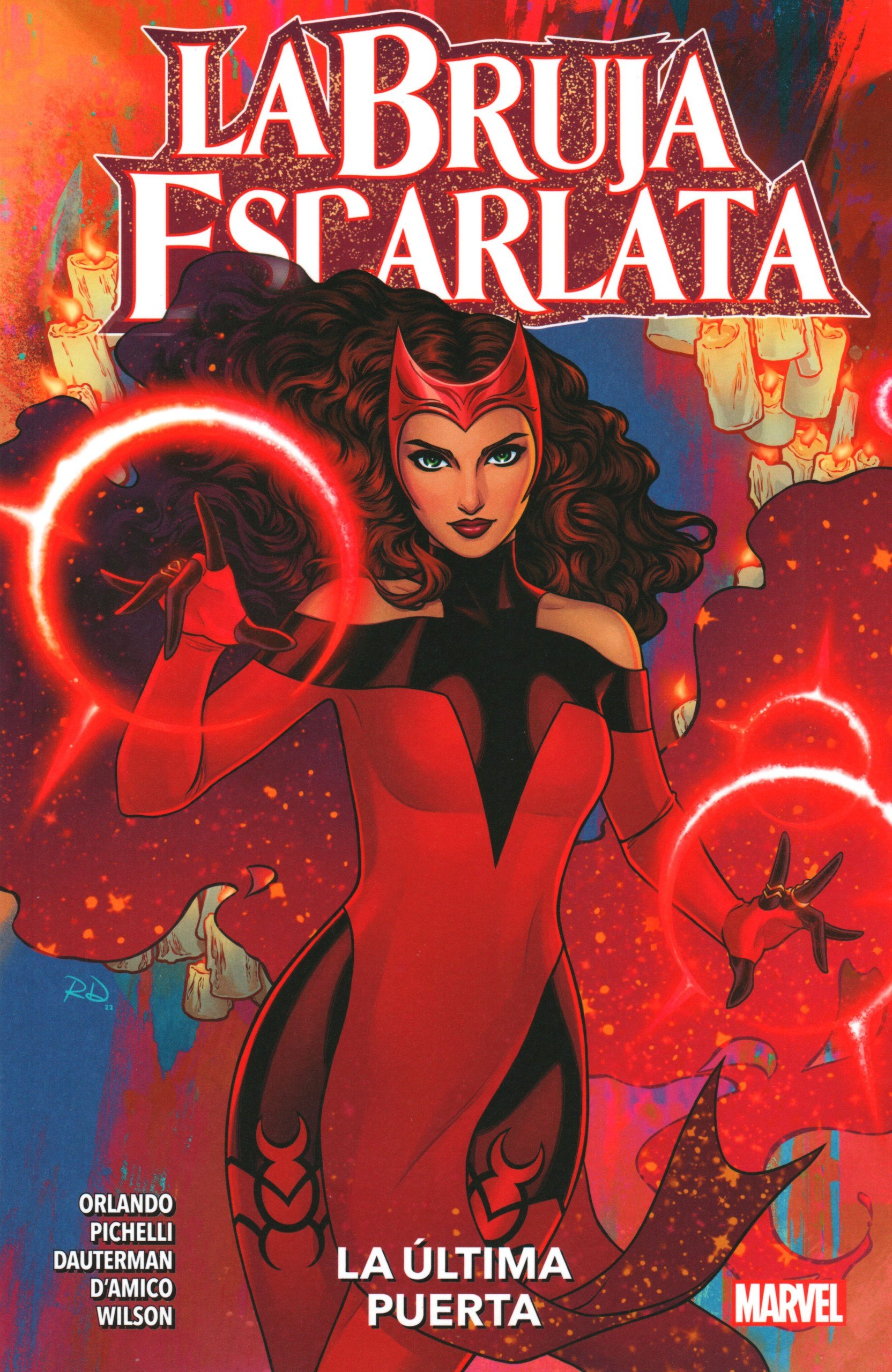 Portada ampliada de LA BRUJA ESCARLATA