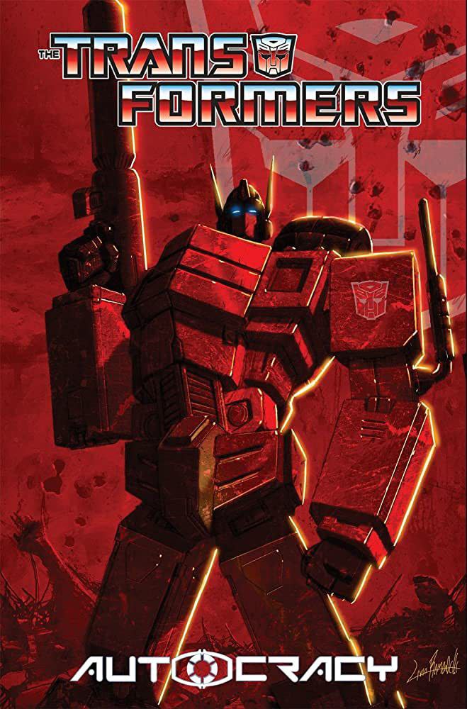Portada ampliada de The Transformers