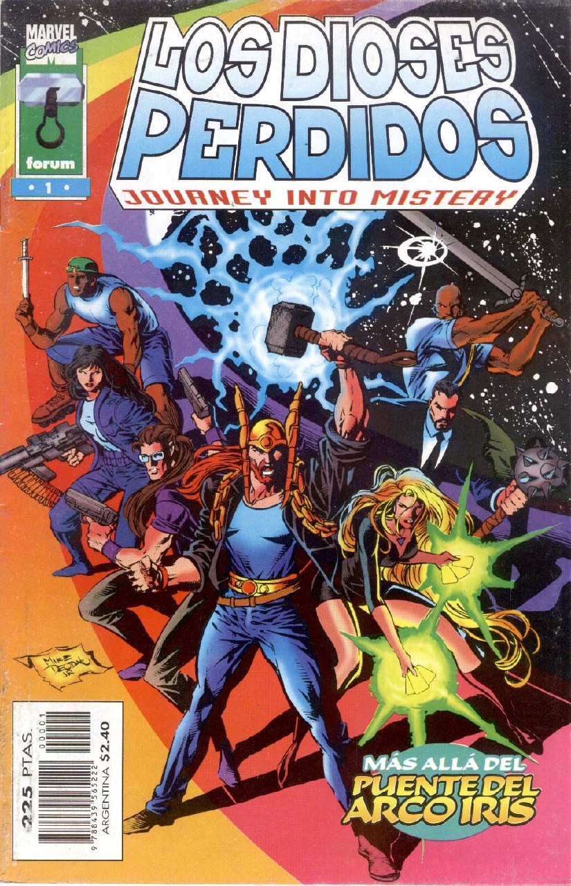 Portada ampliada de LOS DIOSSES PERDIDOS