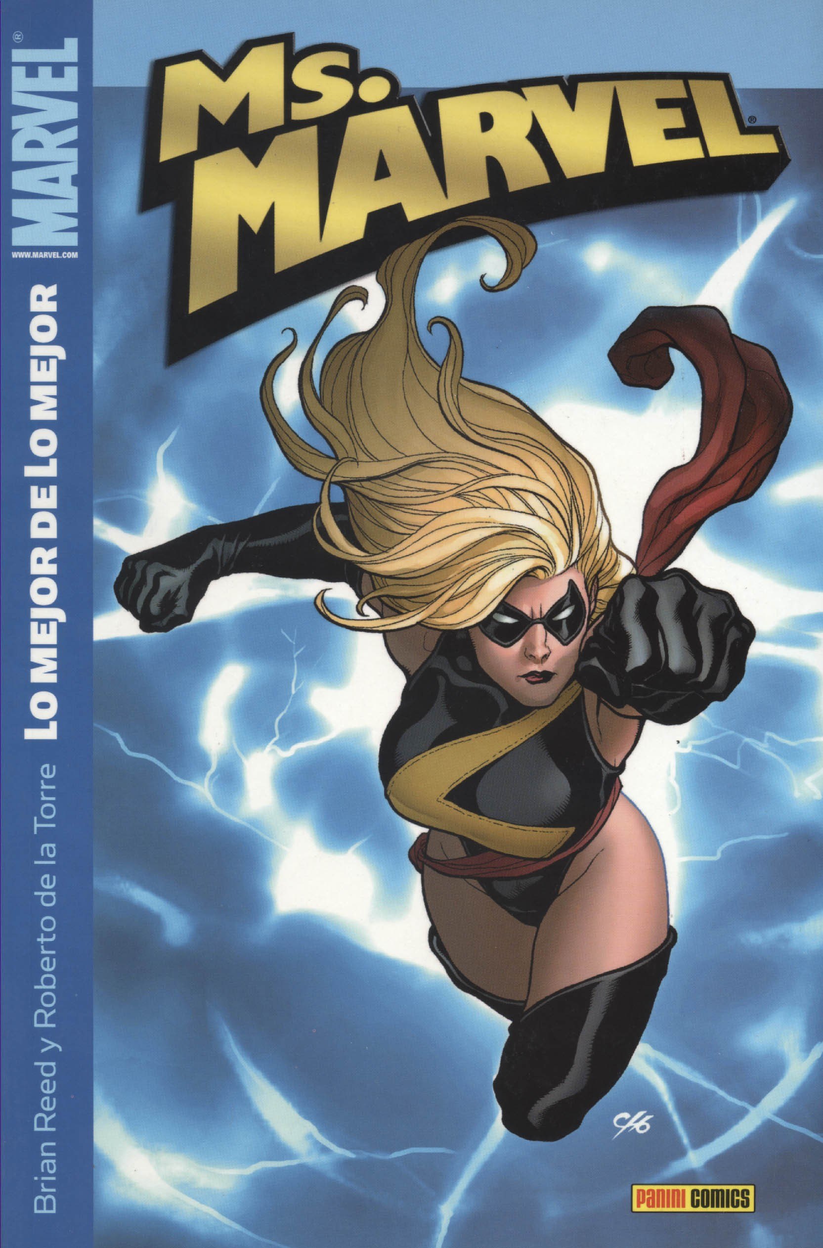 Portada ampliada de Ms. Marvel