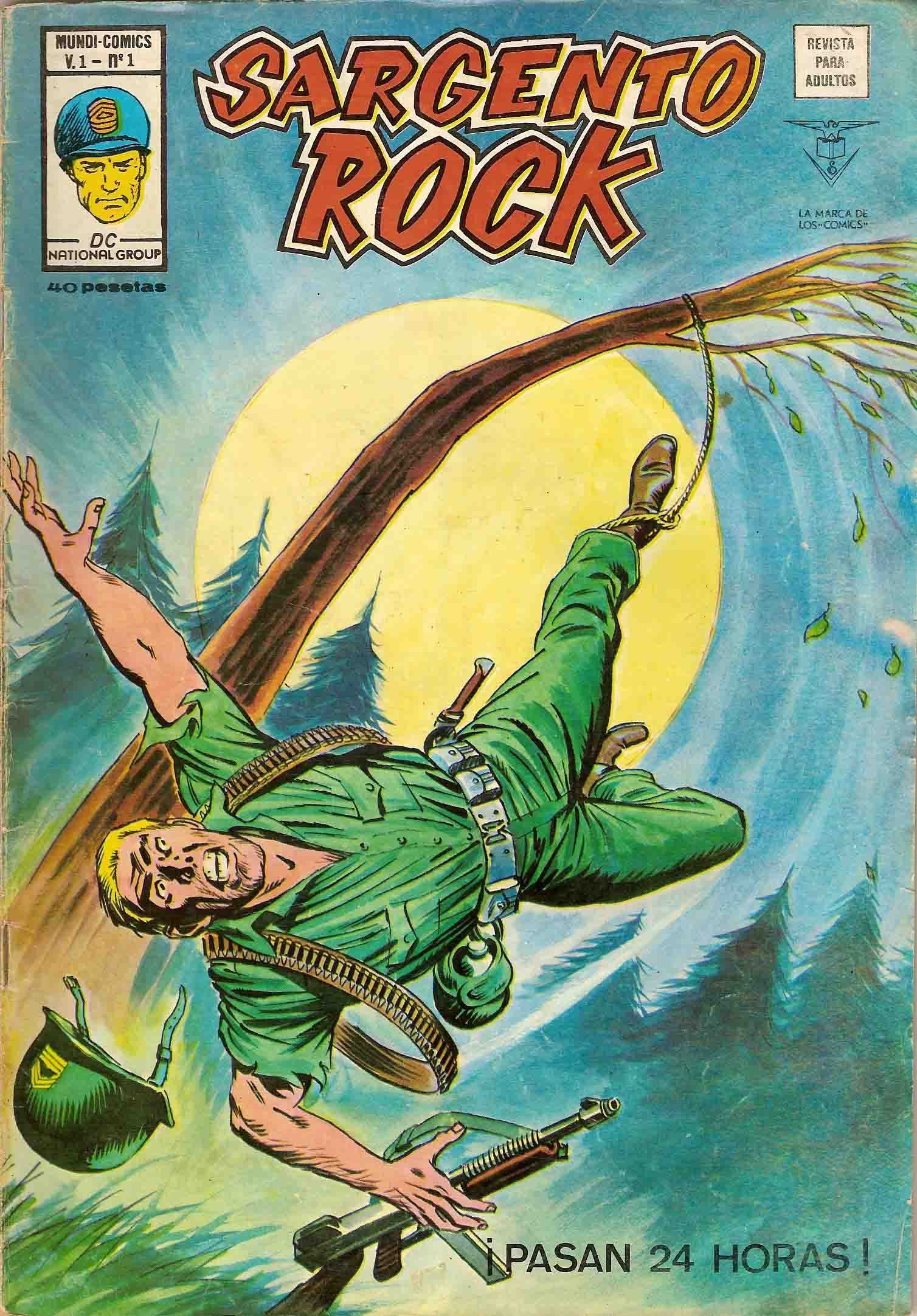 Portada ampliada de SARGENTO ROCK