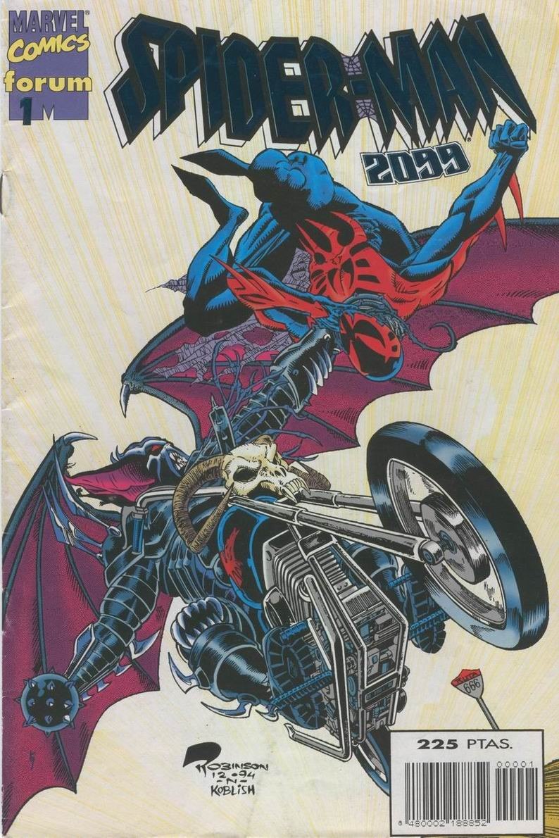 Portada ampliada de SPIDER-MAN