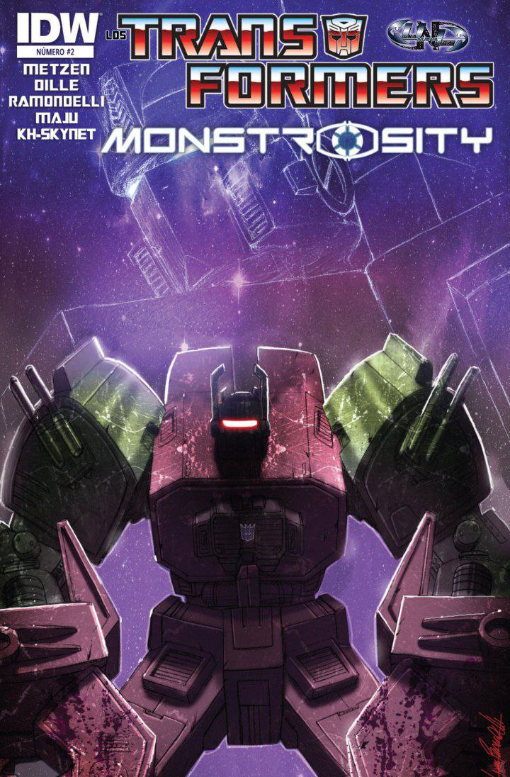 Portada ampliada de Transformers Monstrosity