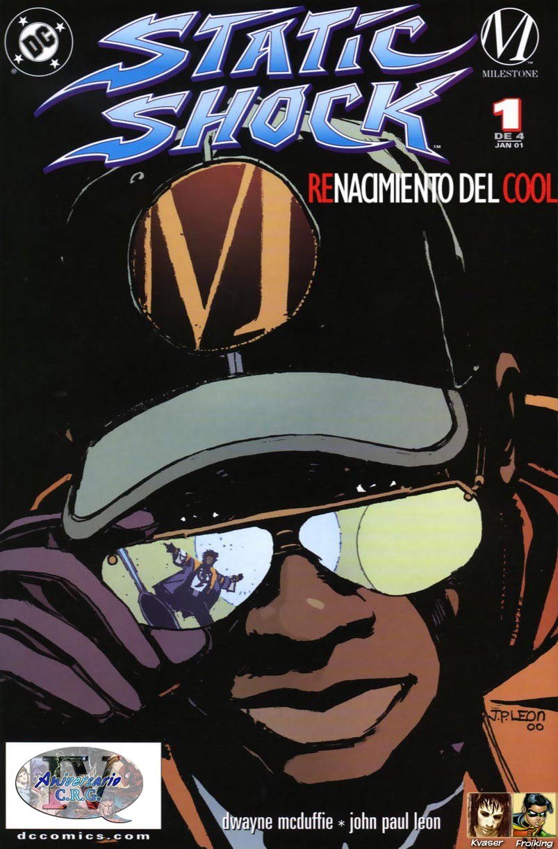 Portada ampliada de STATIC SHOCK