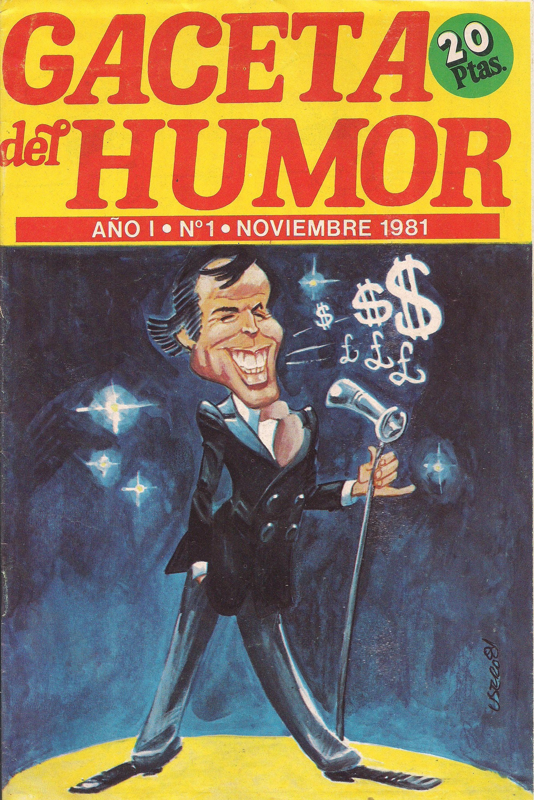 Portada ampliada de GACETA del HUMOR