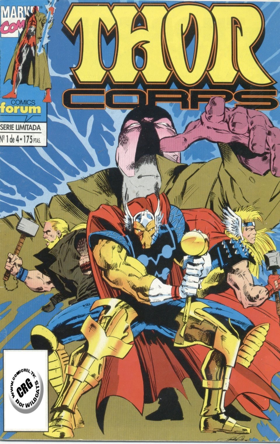 Portada ampliada de THOR CORPS
