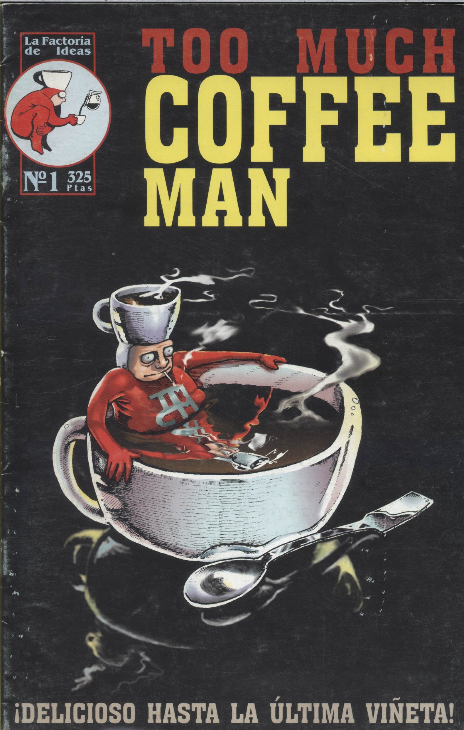 Portada ampliada de TOO MUCH COFFEE MAN