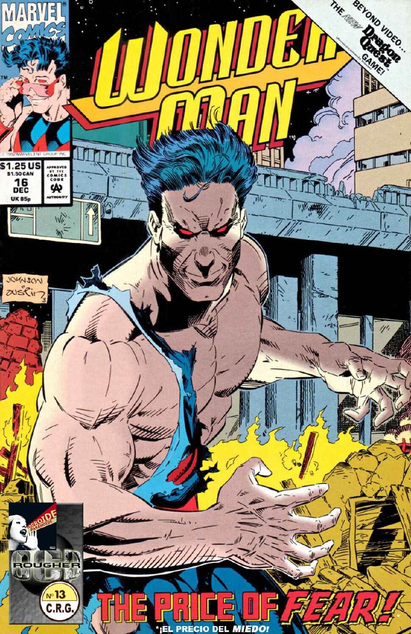 Portada ampliada de Wonder Man