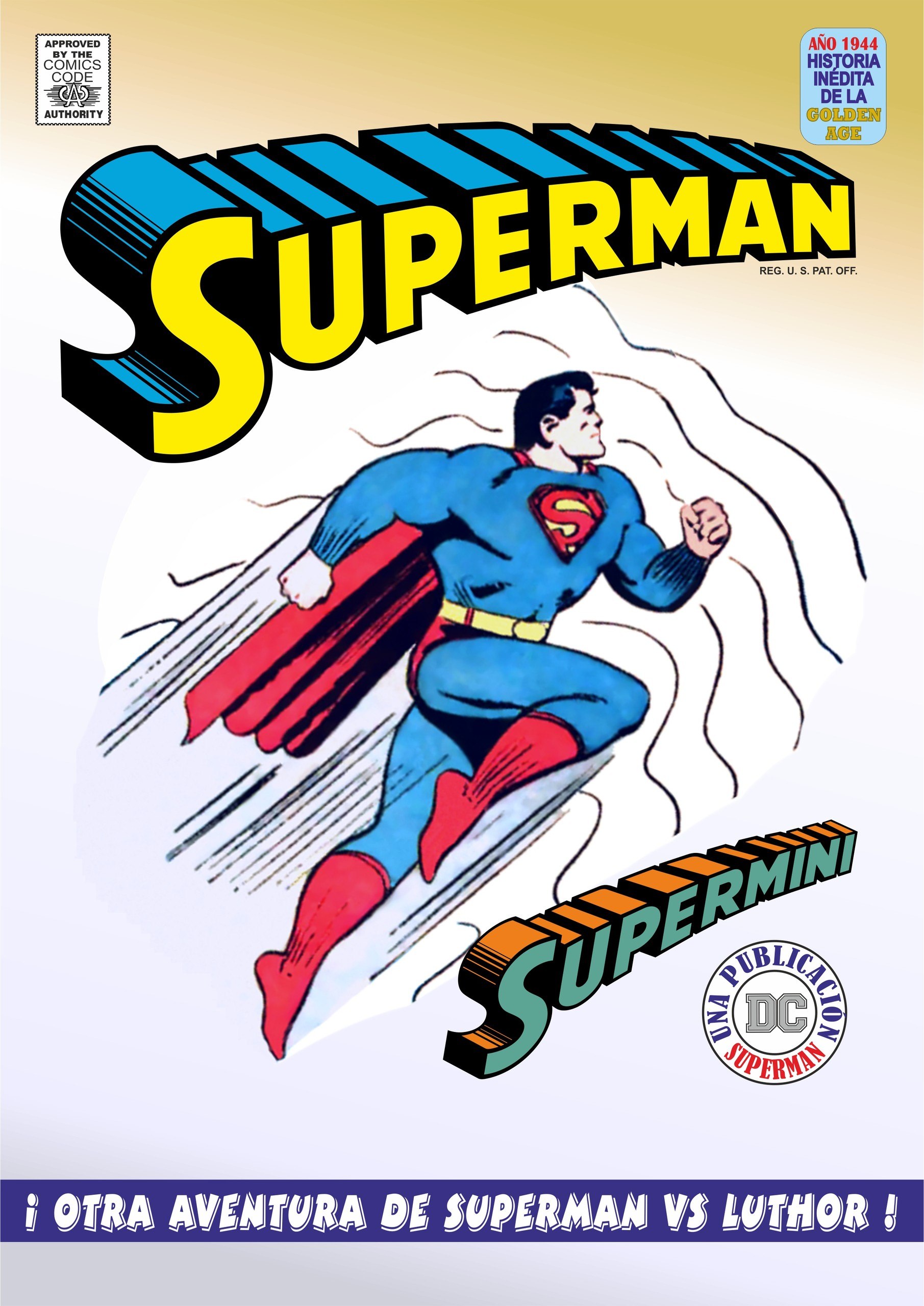 Portada ampliada de SUPERMAN