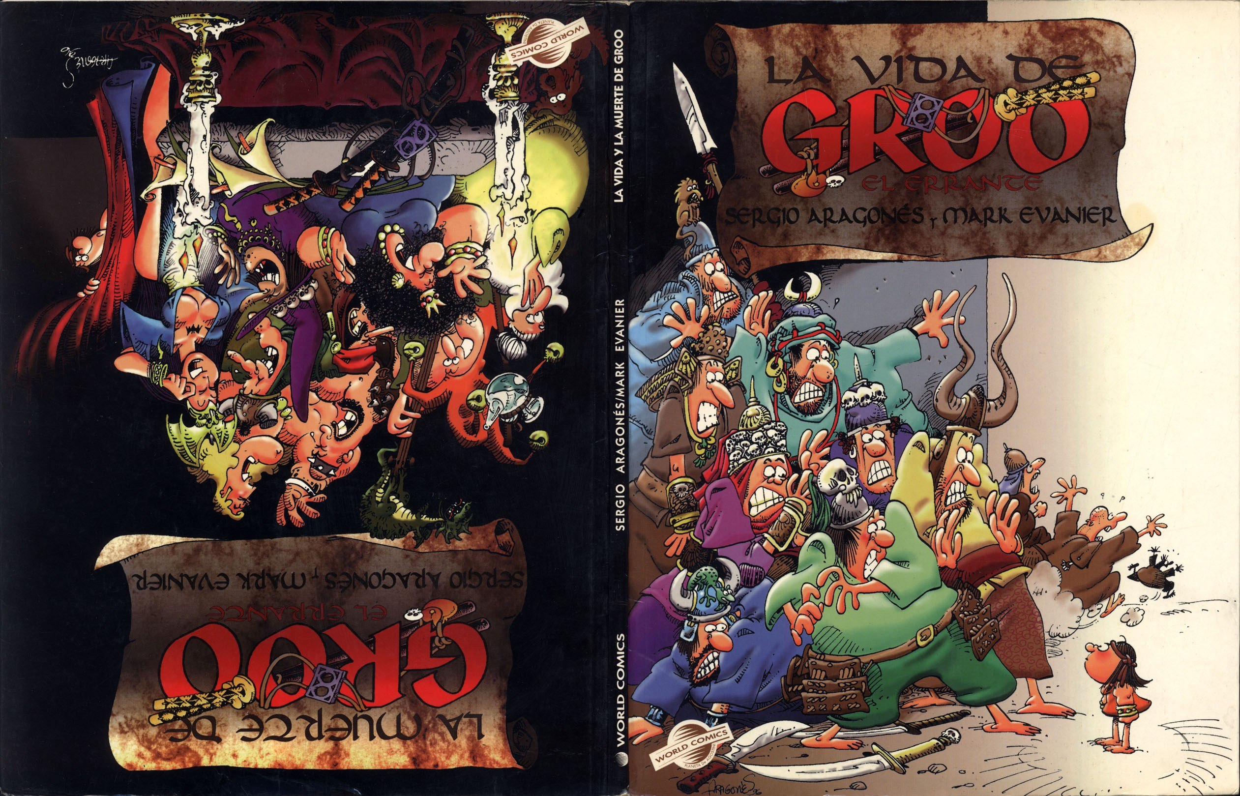 Portada ampliada de LA VIDA DE GROO