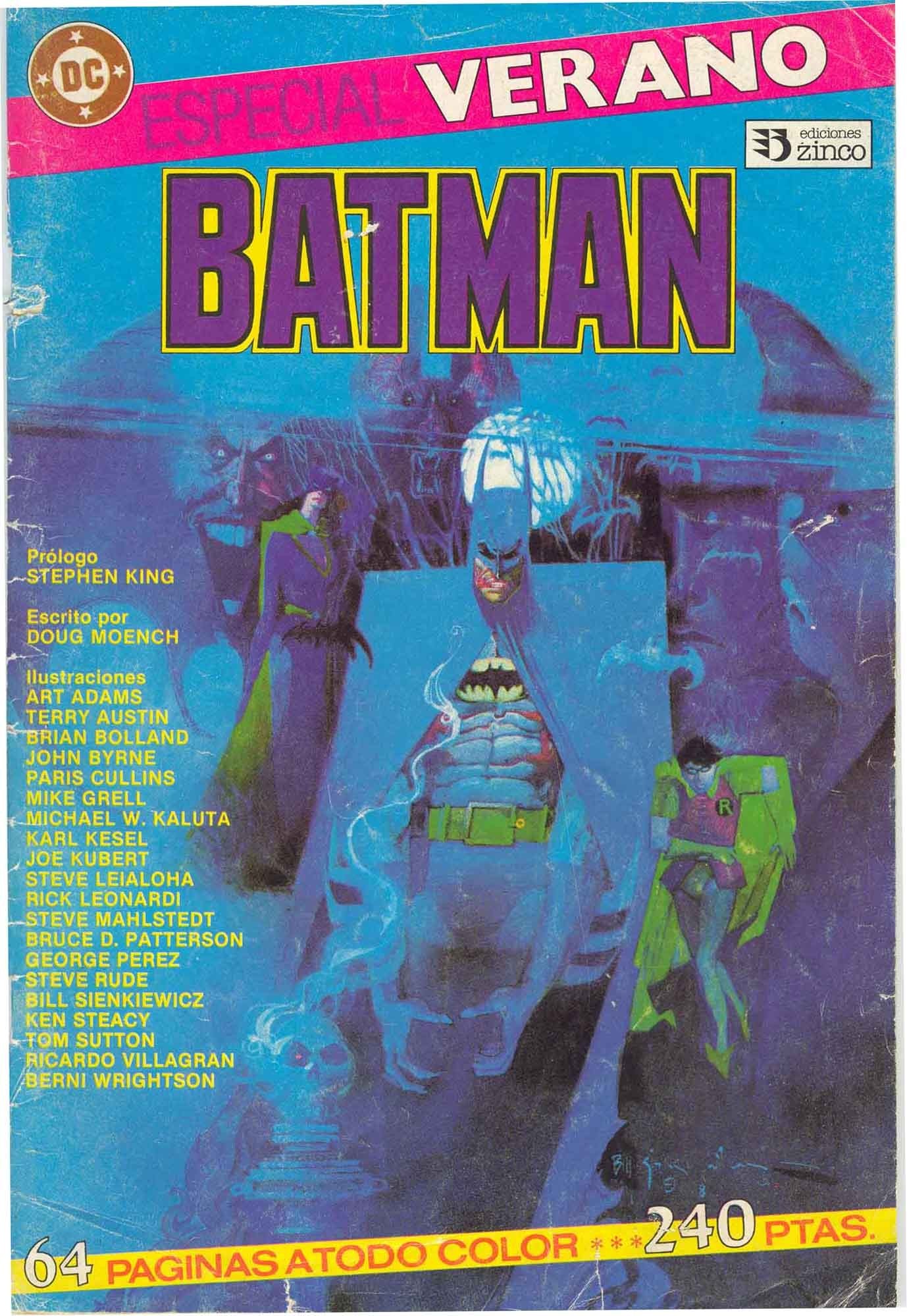 Portada ampliada de BATMAN