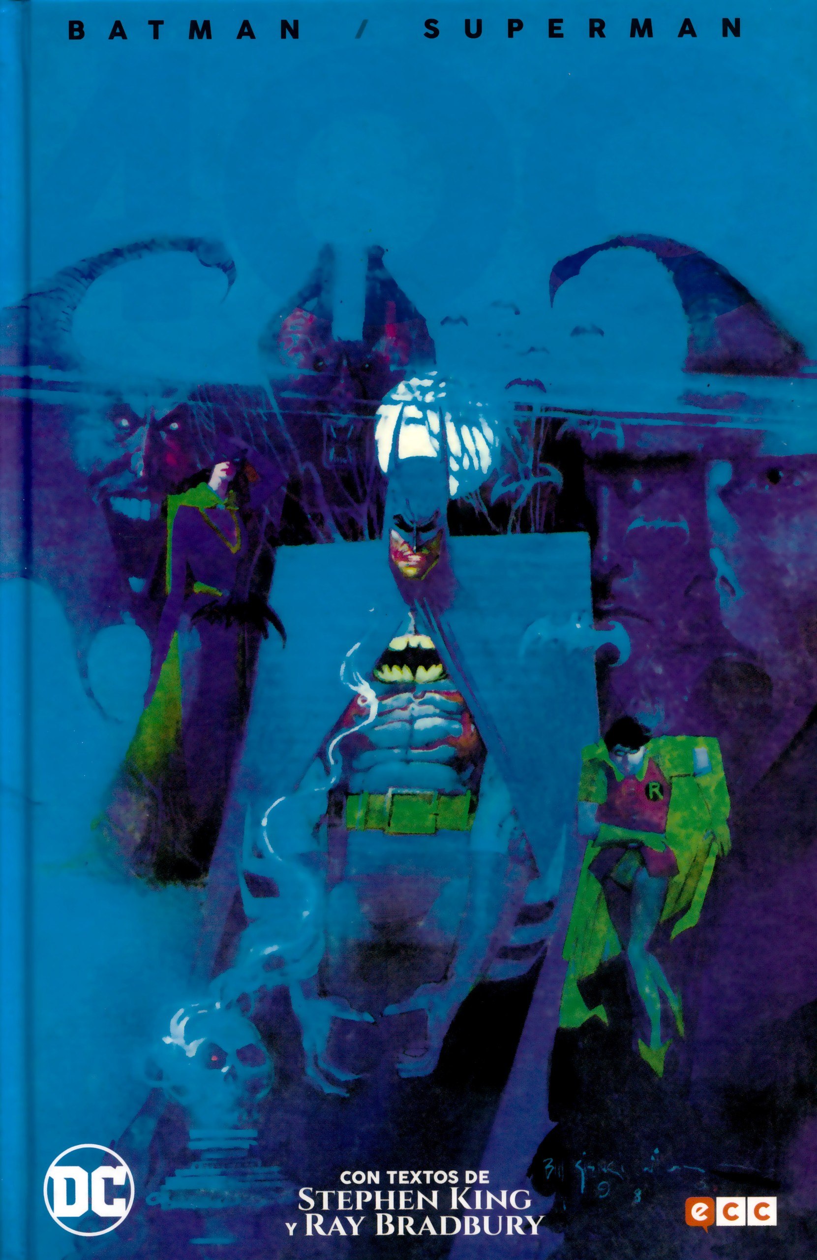 Portada ampliada de BATMAN / SUPERMAN