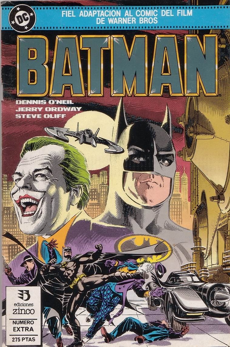 Portada ampliada de BATMAN