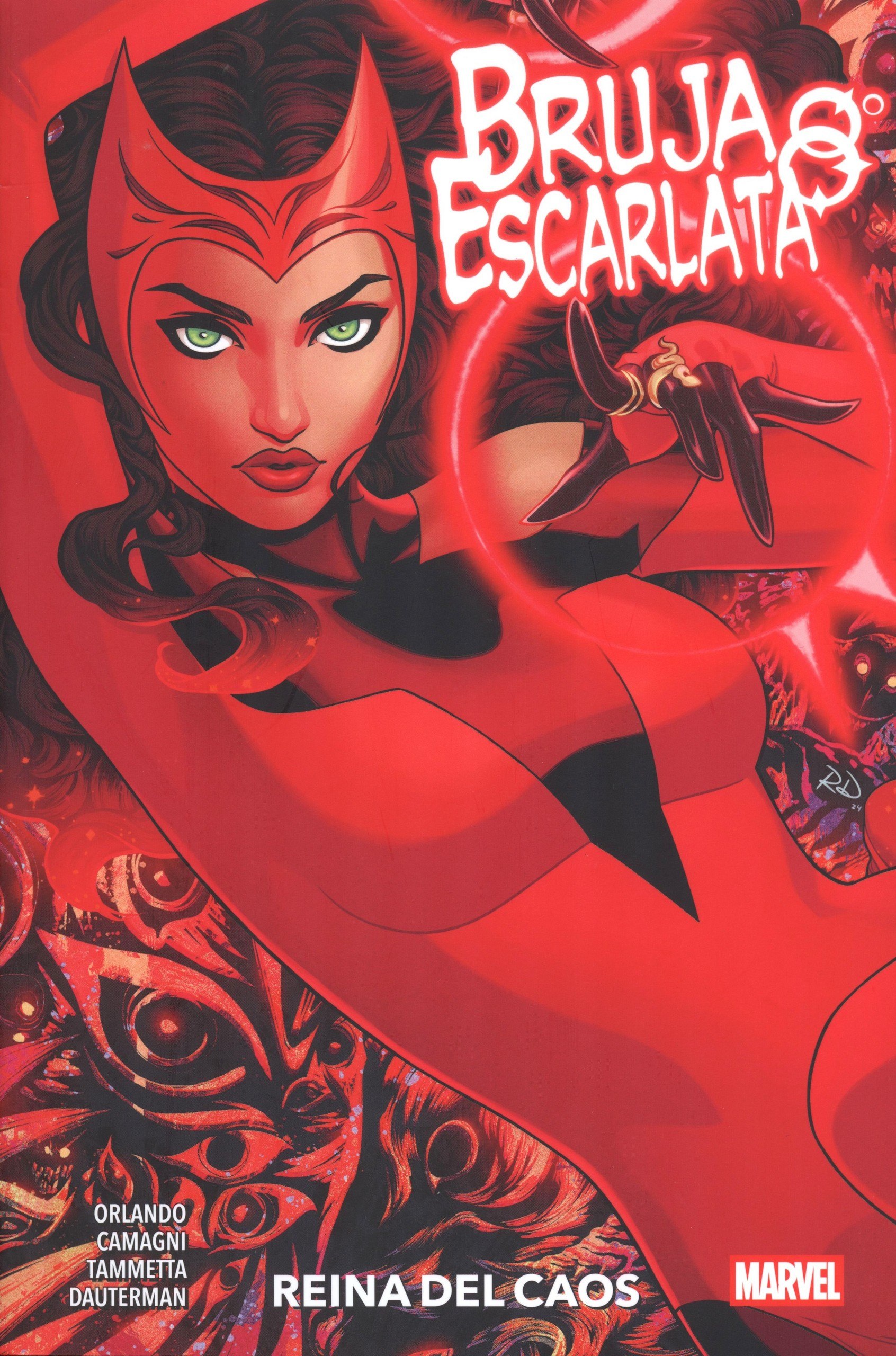 Portada ampliada de Bruja Escarlata