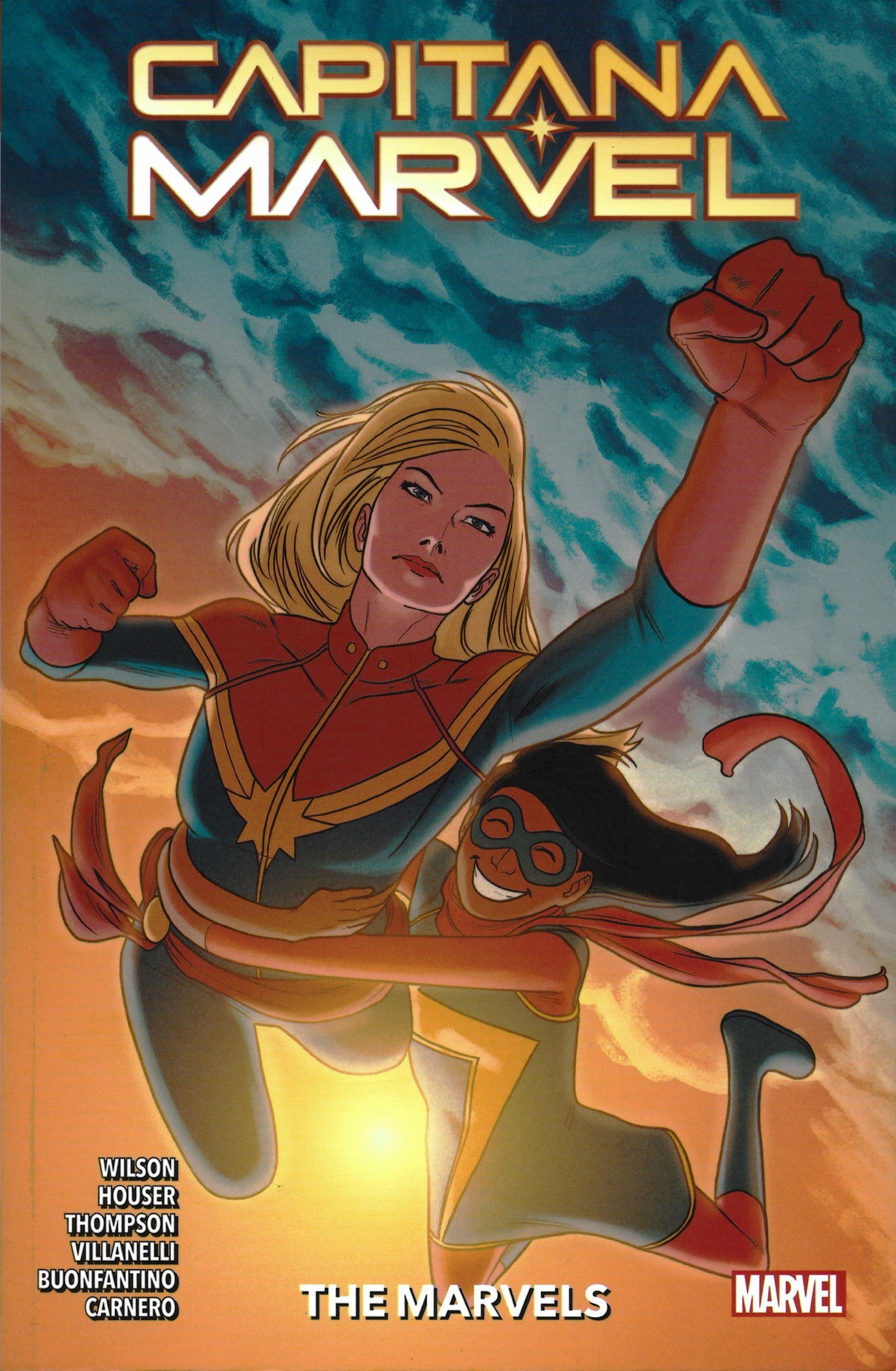Portada ampliada de CAPITANA MARVEL