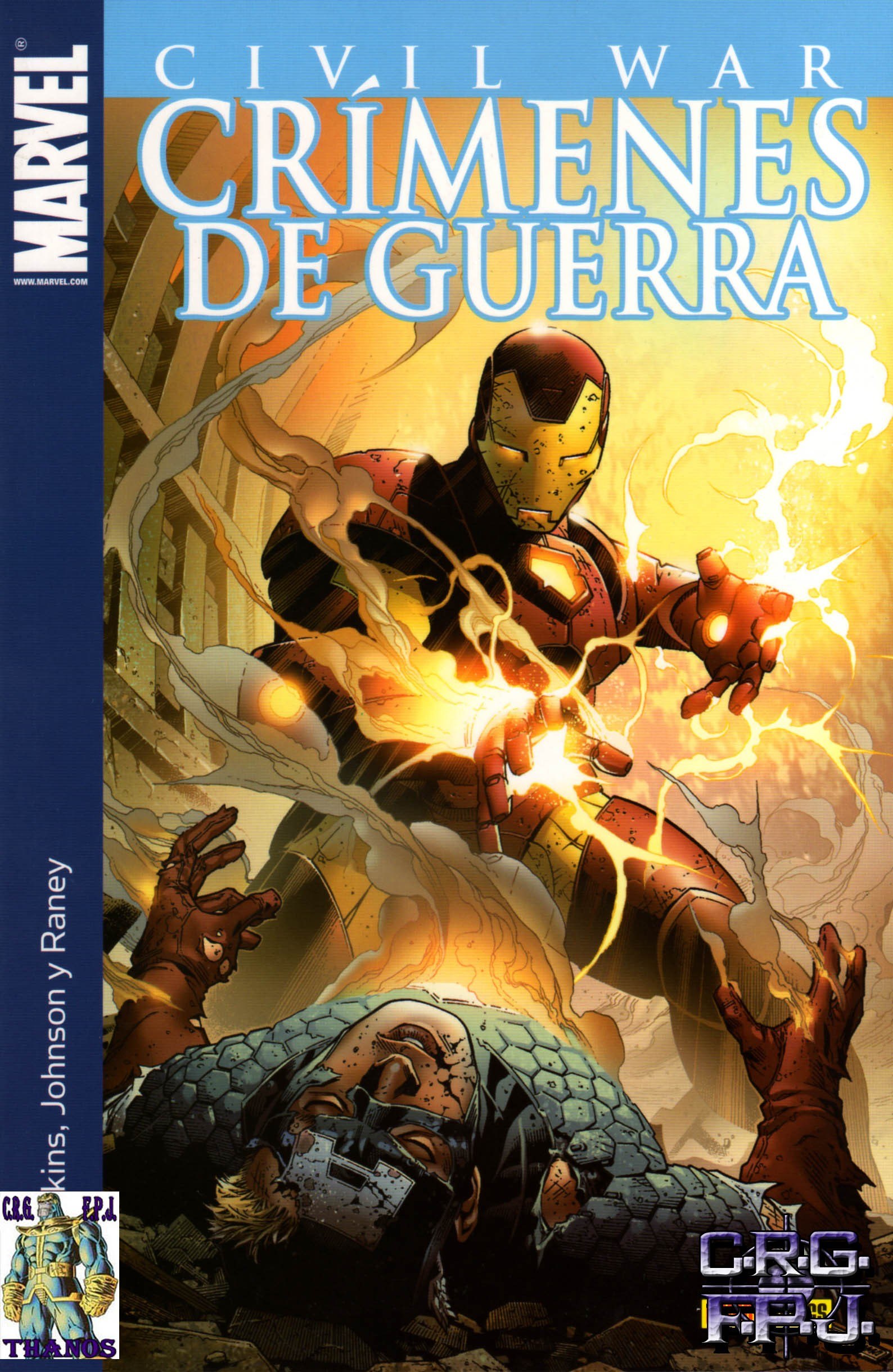 Portada ampliada de CRIMENES DE GUERRA