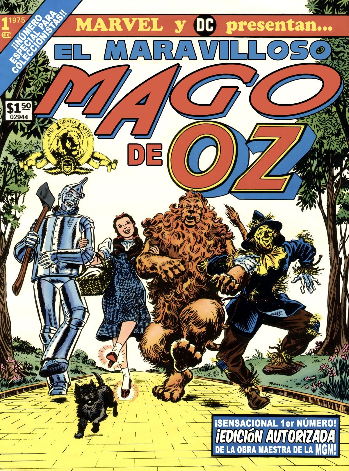 Portada ampliada de EL MARAVILLOSO MAGO DE OZ