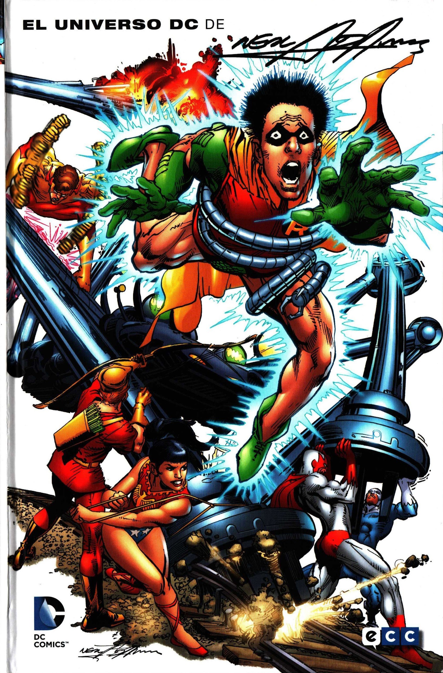 Portada ampliada de EL UNIVERSO DC DE