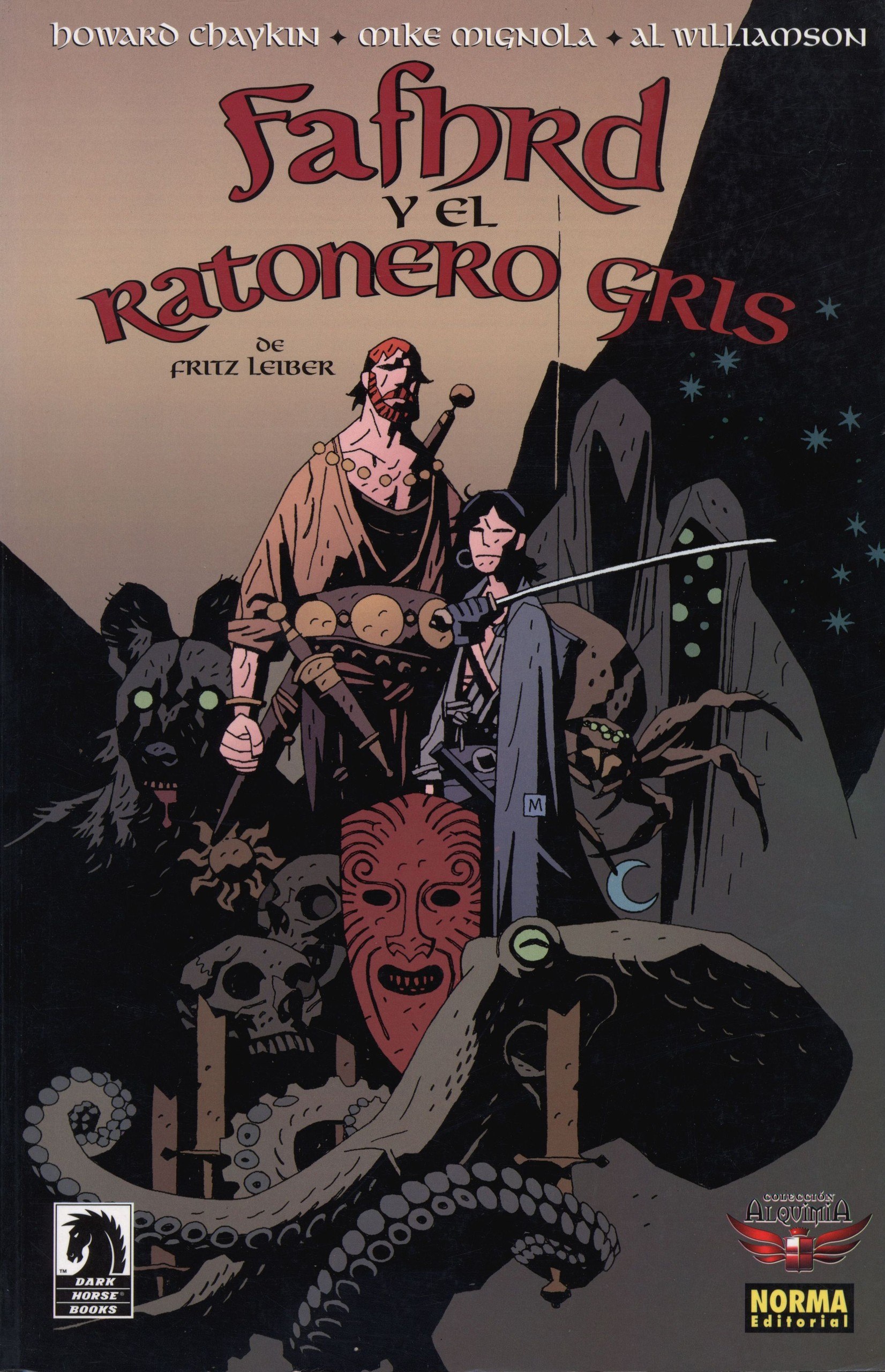 Portada ampliada de Fafhrd y el Ratonero Gris