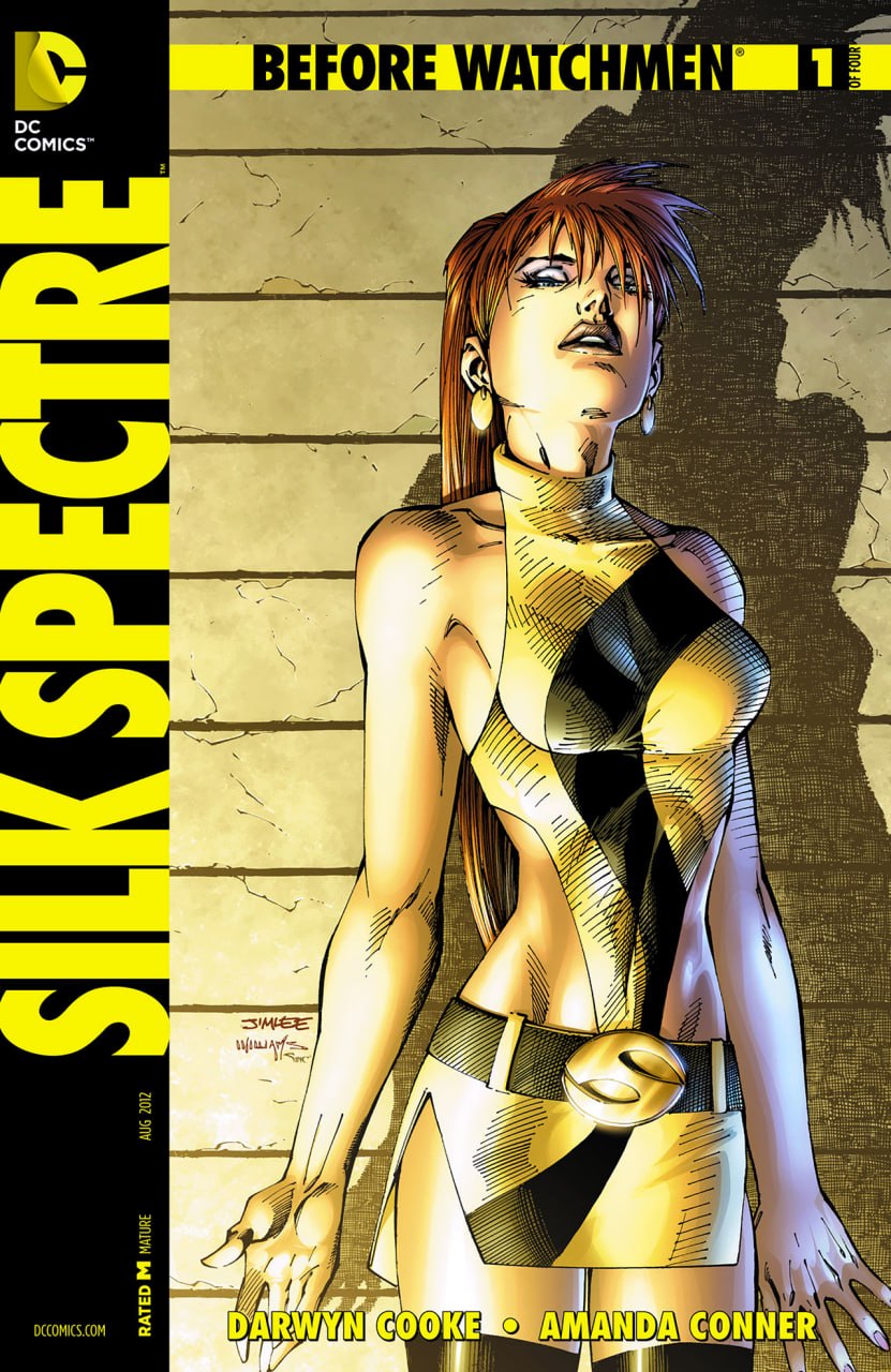 Portada ampliada de Before Watchmen #2- Silk Spectre