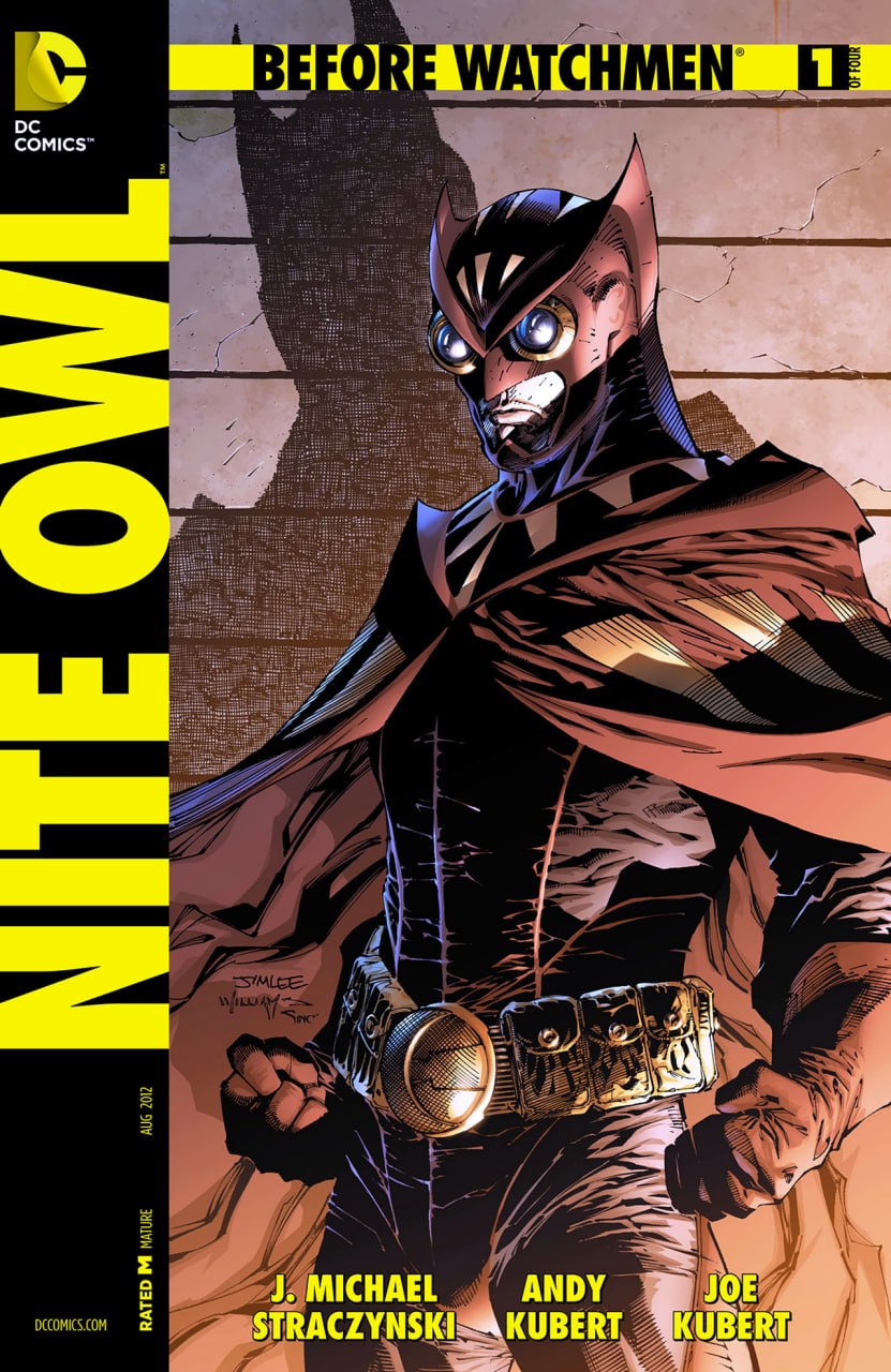 Portada ampliada de Before Watchmen #4- Nite Owl