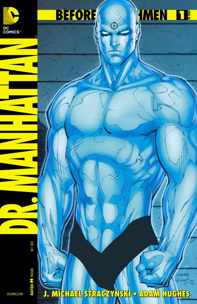 Portada ampliada de Before Watchmen #7- Dr. Manhattan