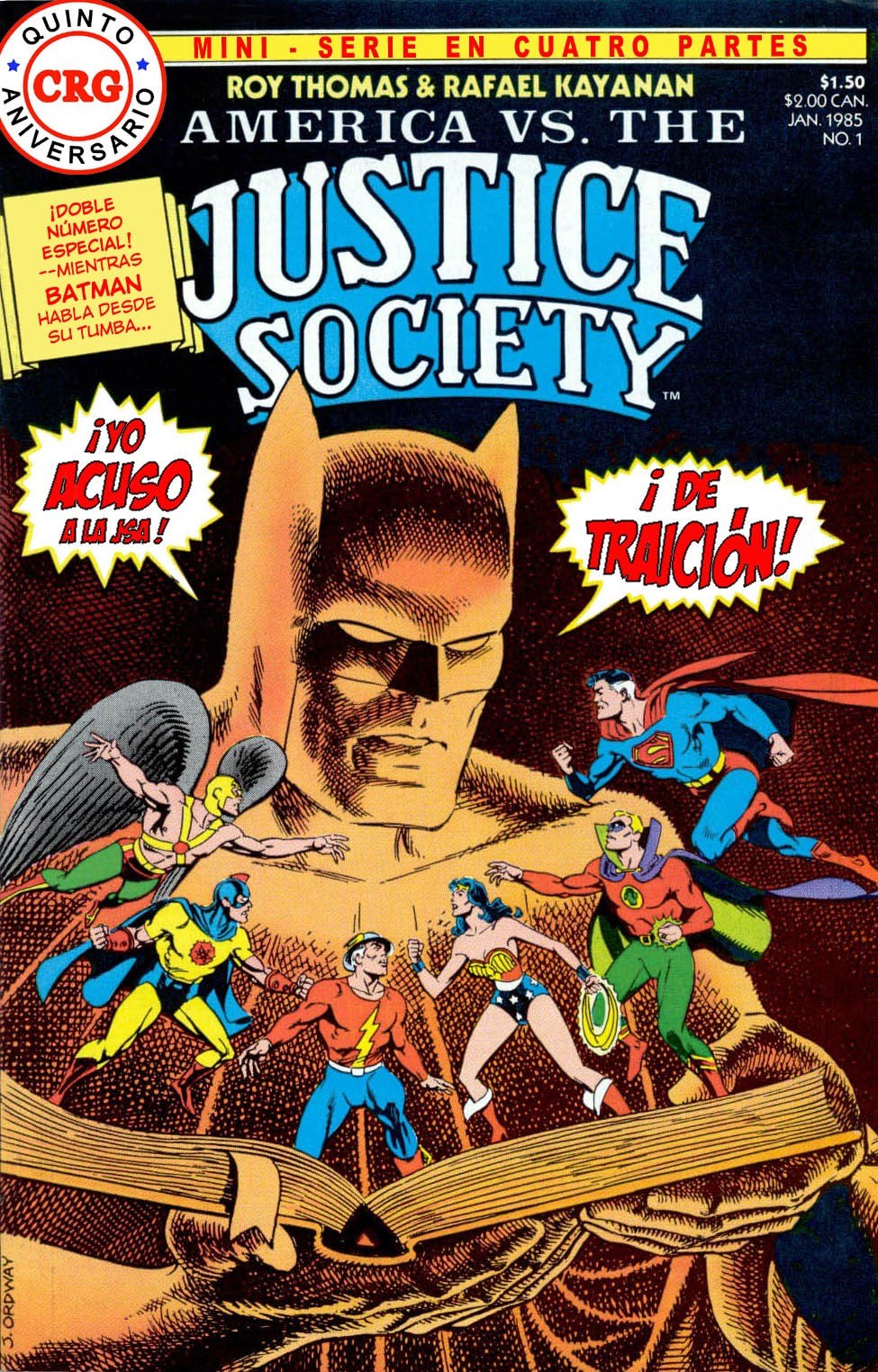 Portada ampliada de AMERICA VS. THE JUSTICE SOCIETY