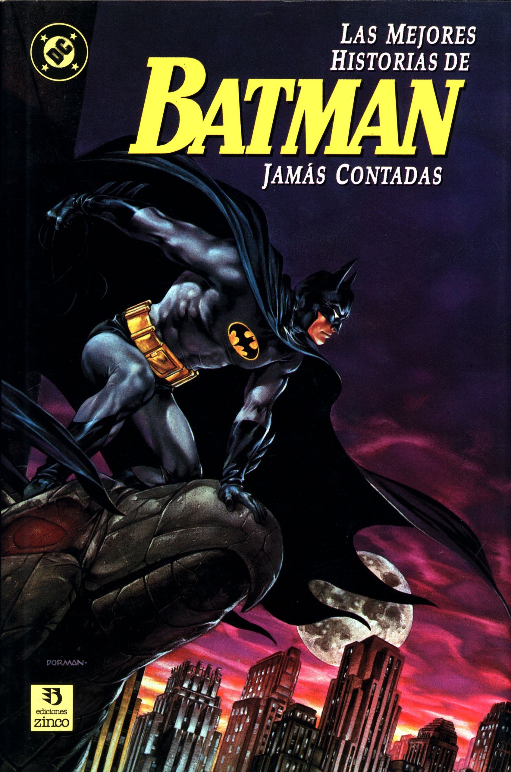 Portada ampliada de Las Mejores Historias de Batman Jamás Contadas
