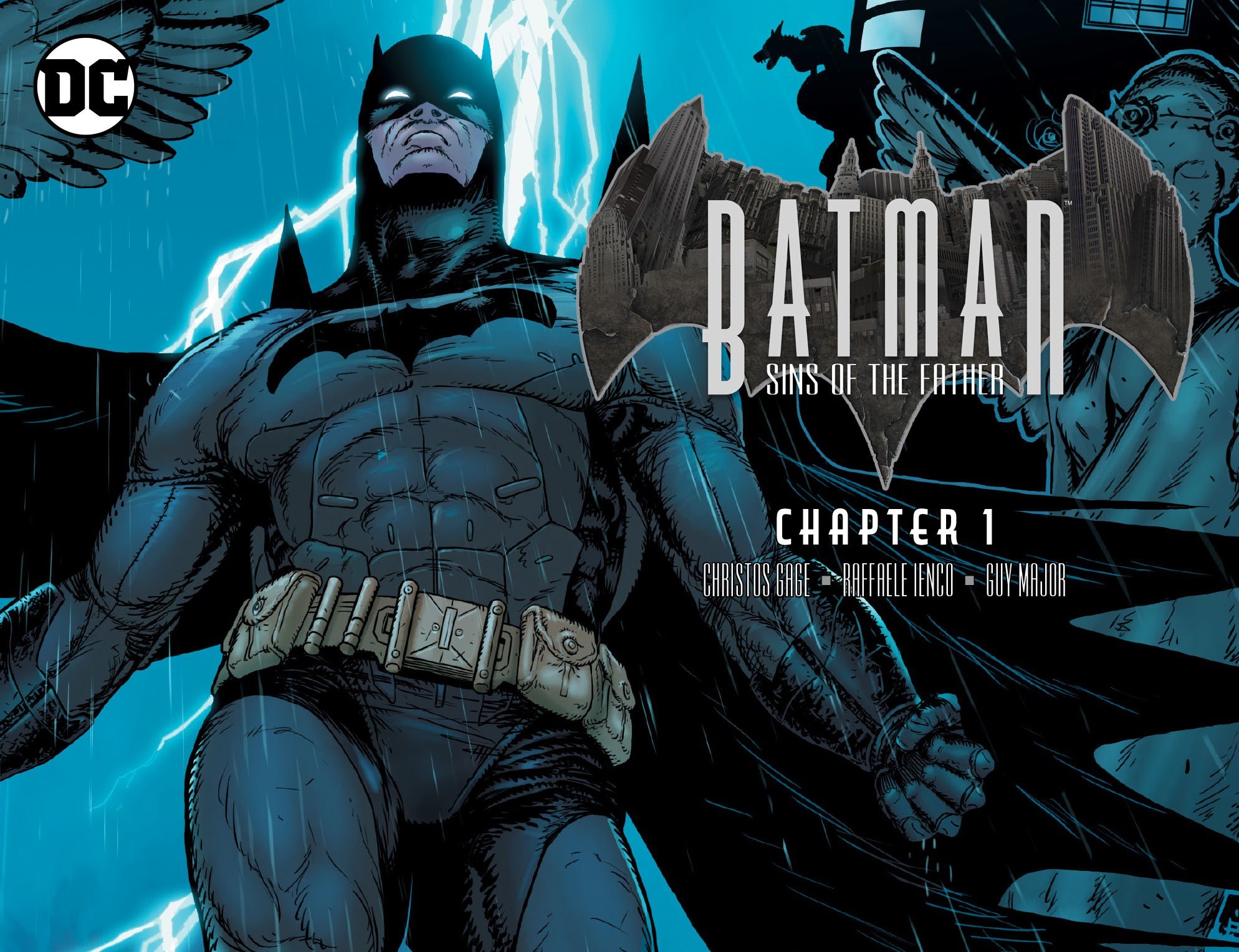 Portada ampliada de BATMAN SINS OF THE FATHER