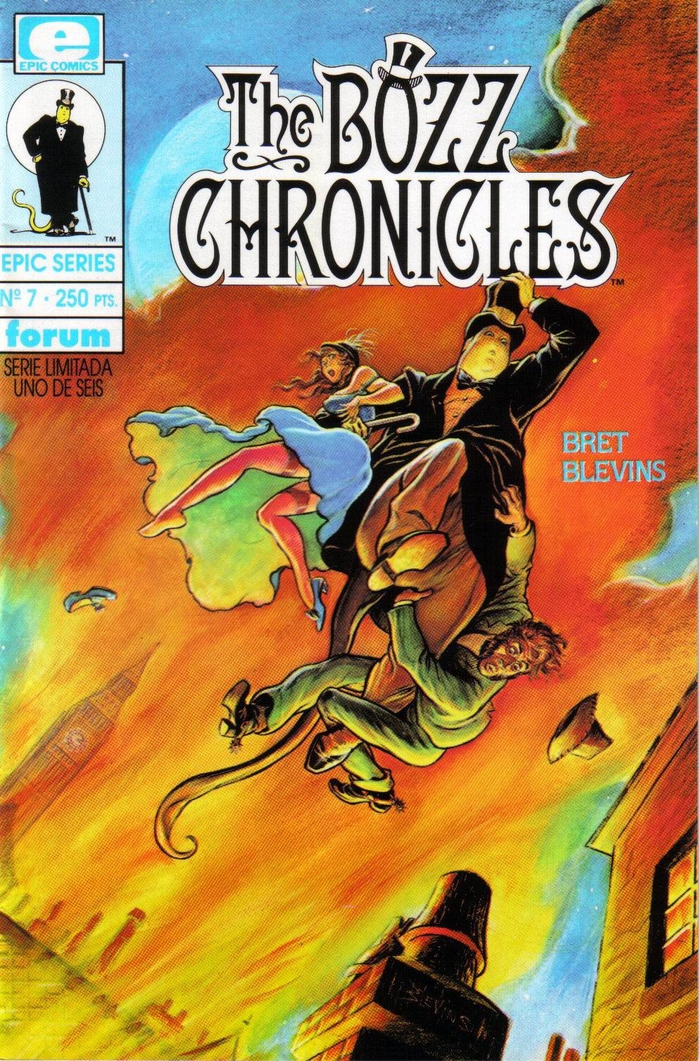 Portada ampliada de The BOZZ CHRONICLES